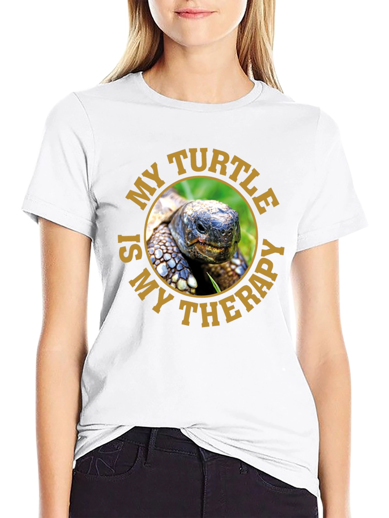 My Turtle Is My Therapy T-Shirt