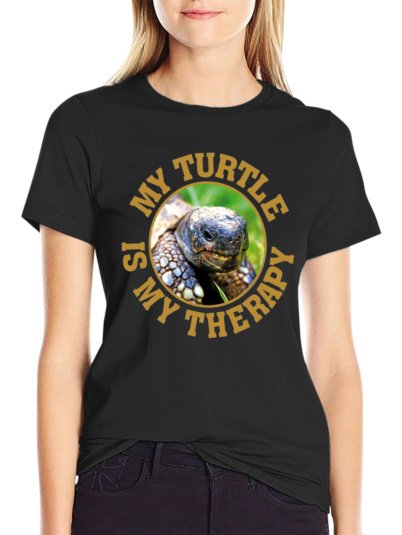 My Turtle Is My Therapy T-Shirt