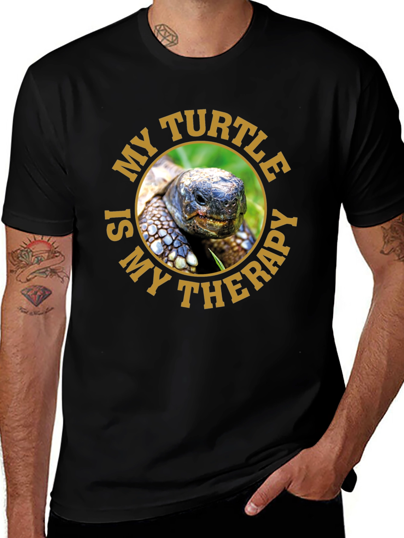 My Turtle Is My Therapy T-Shirt