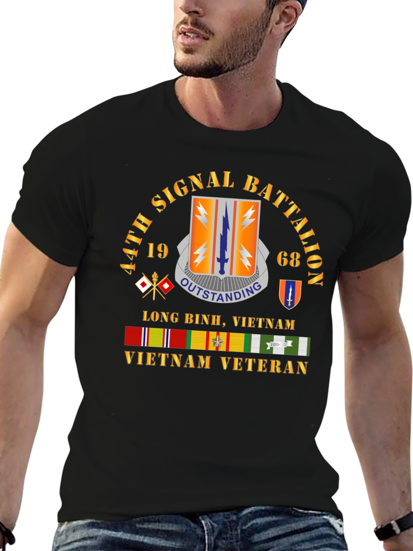 44th Signal Battalion Vietnam Veteran T-Shirt