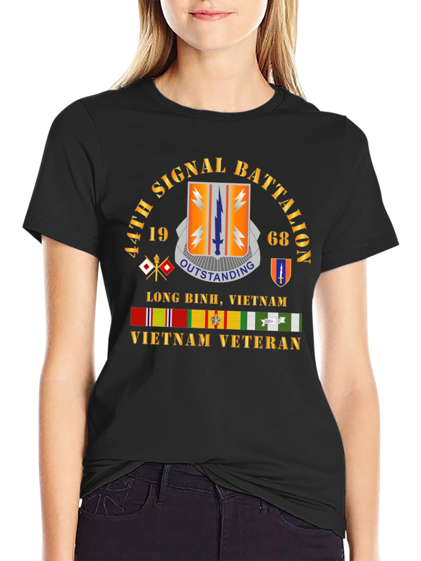 44th Signal Battalion Vietnam Veteran T-Shirt