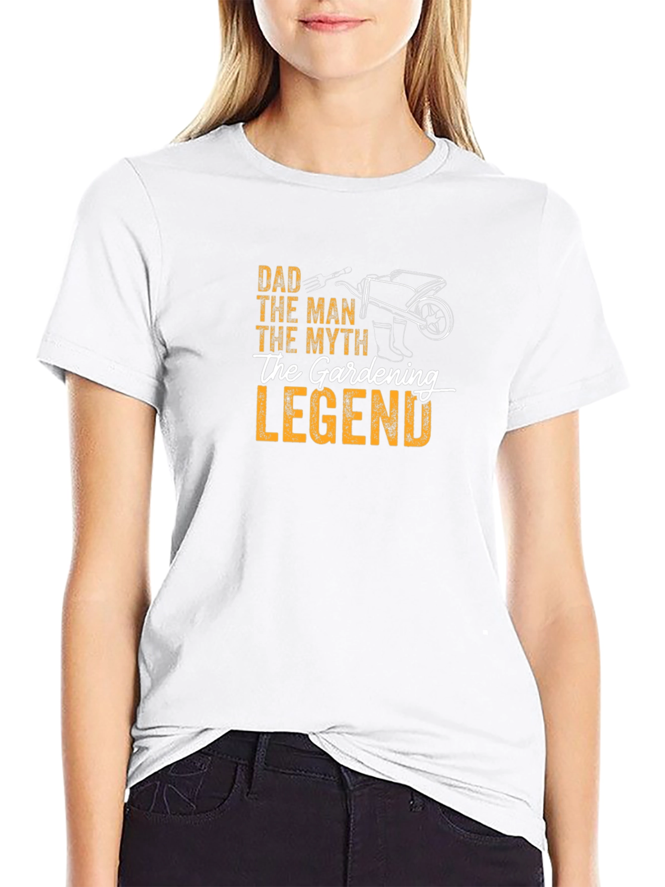 Dad Gardening Legend Graphic T-Shirt