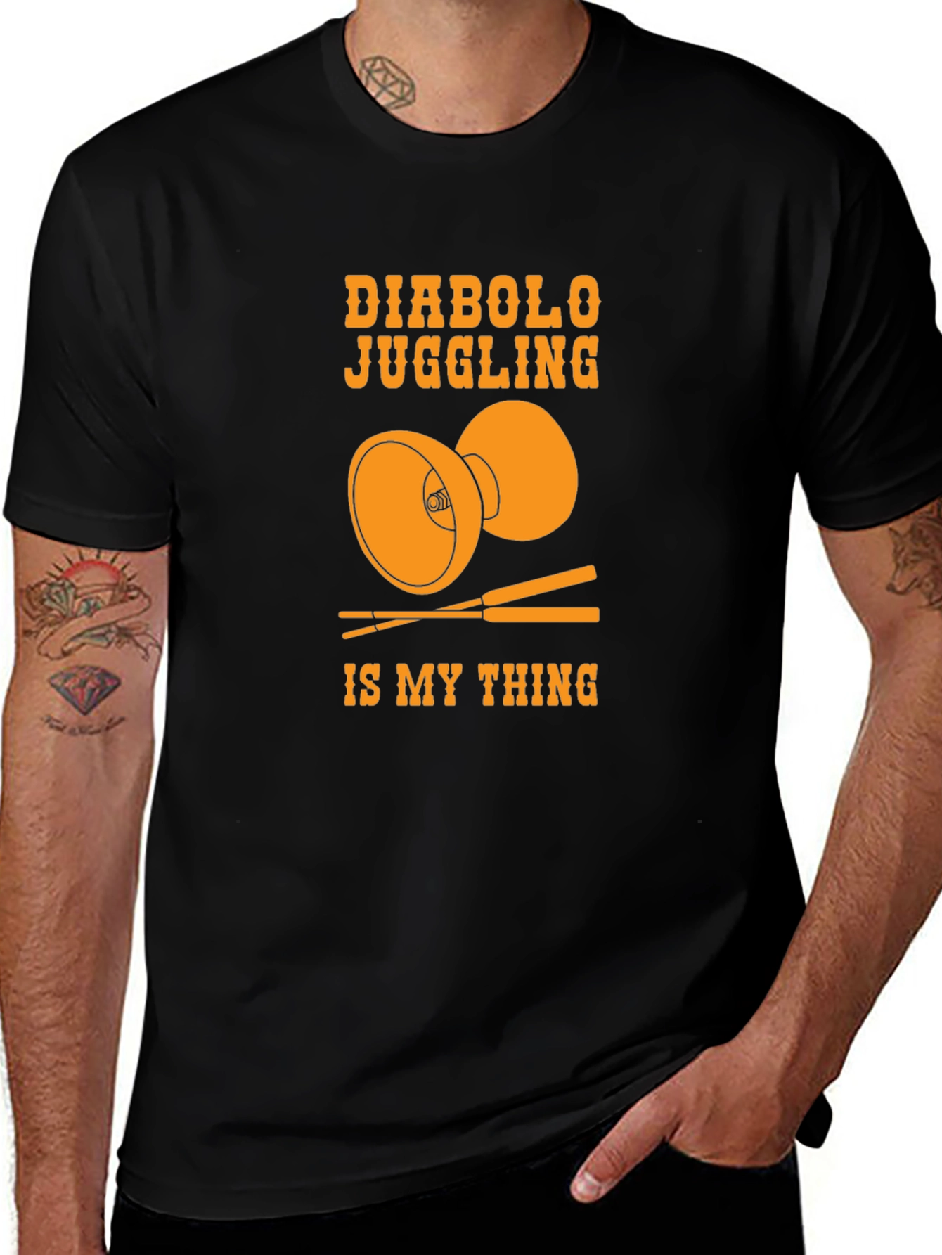 Diabolo Juggling T-Shirt - Is My Thing Tee