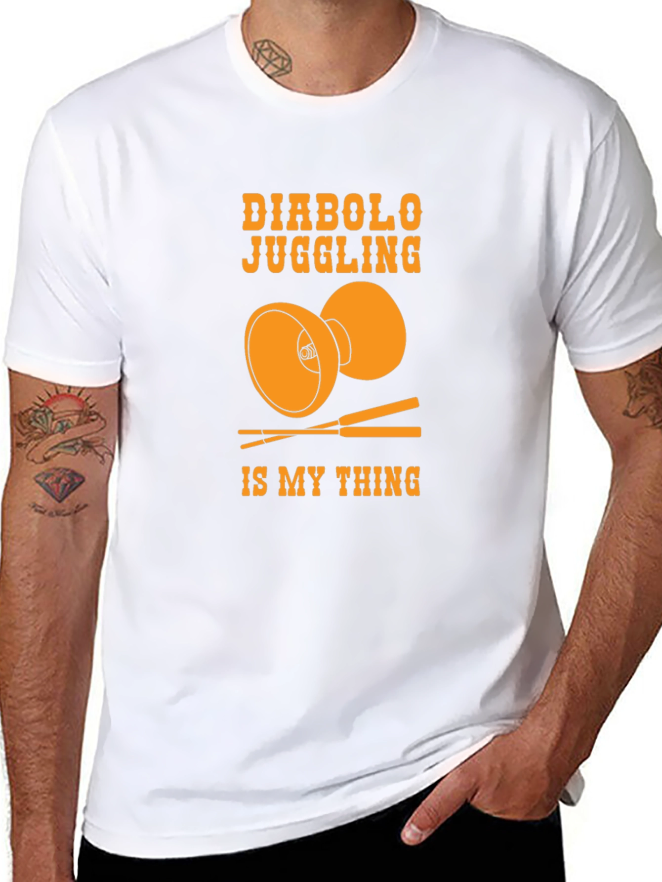 Diabolo Juggling T-Shirt - Is My Thing Tee