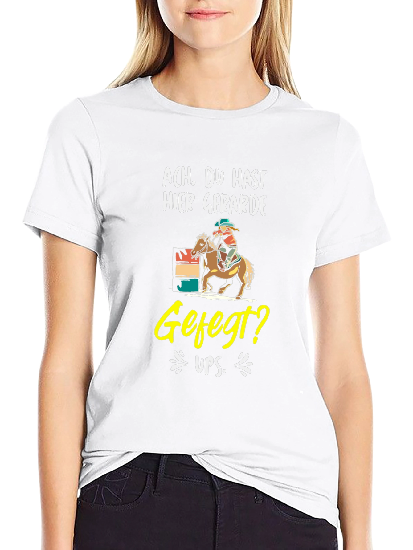 Funny Barrel Racing T-Shirt