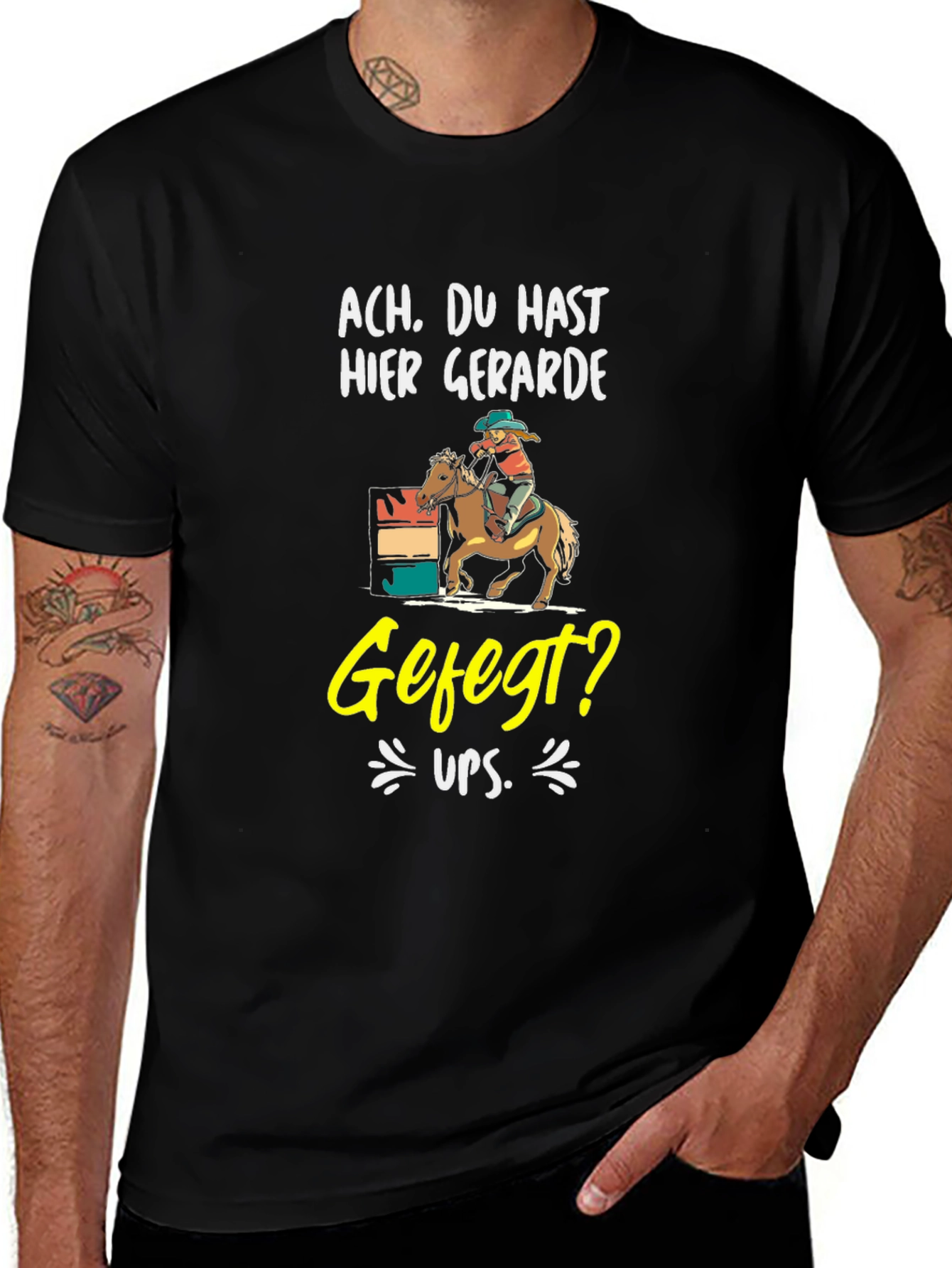 Funny Barrel Racing T-Shirt