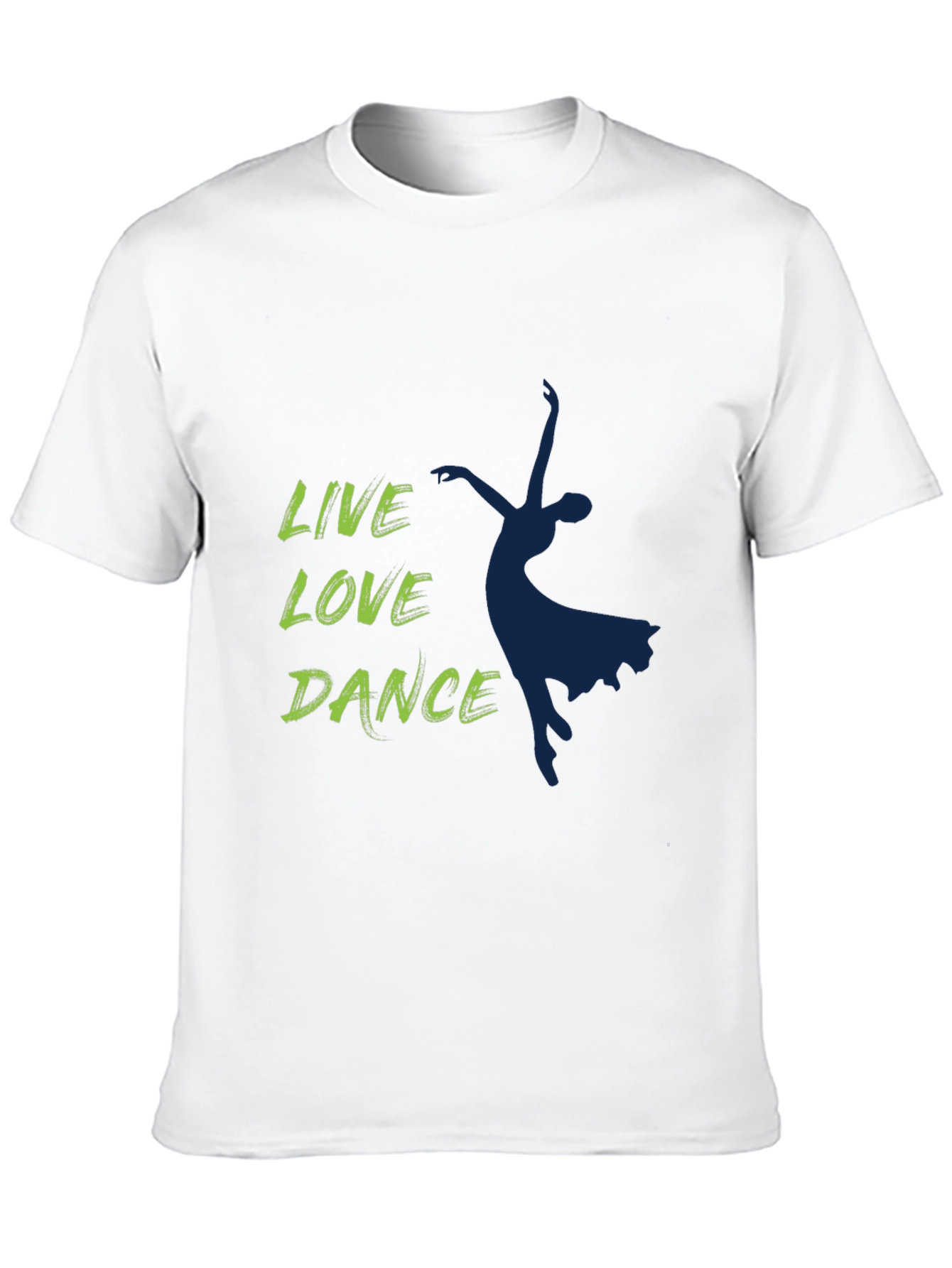 Live Love Dance Graphic Tee - Stylish Dancer T-Shirt