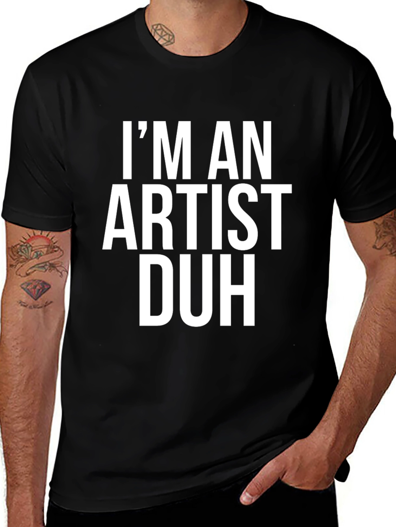 Artist Graphic Tee - Im An Artist Duh