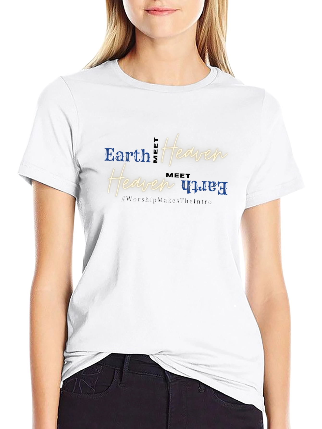 Earth Meets Heaven Graphic Tee