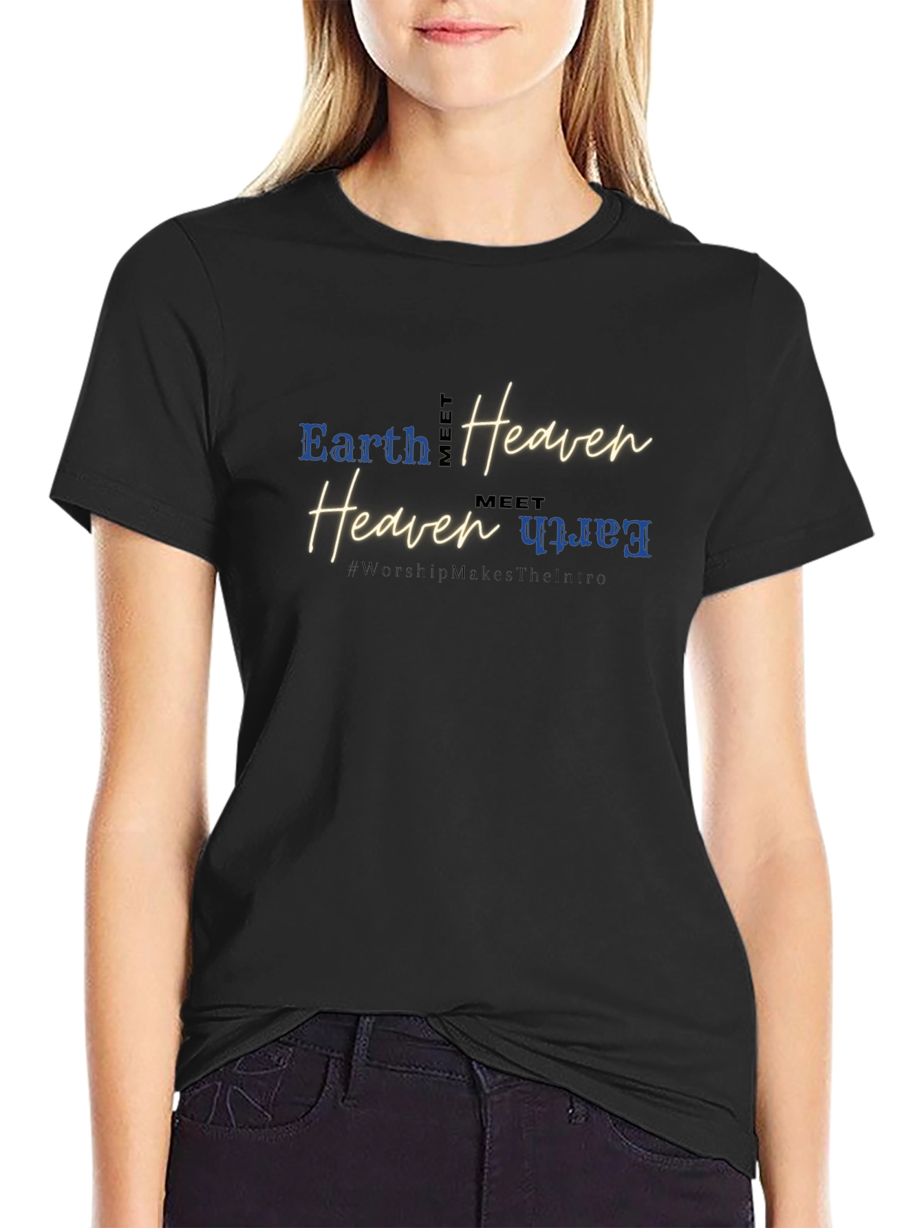 Earth Meets Heaven Graphic Tee