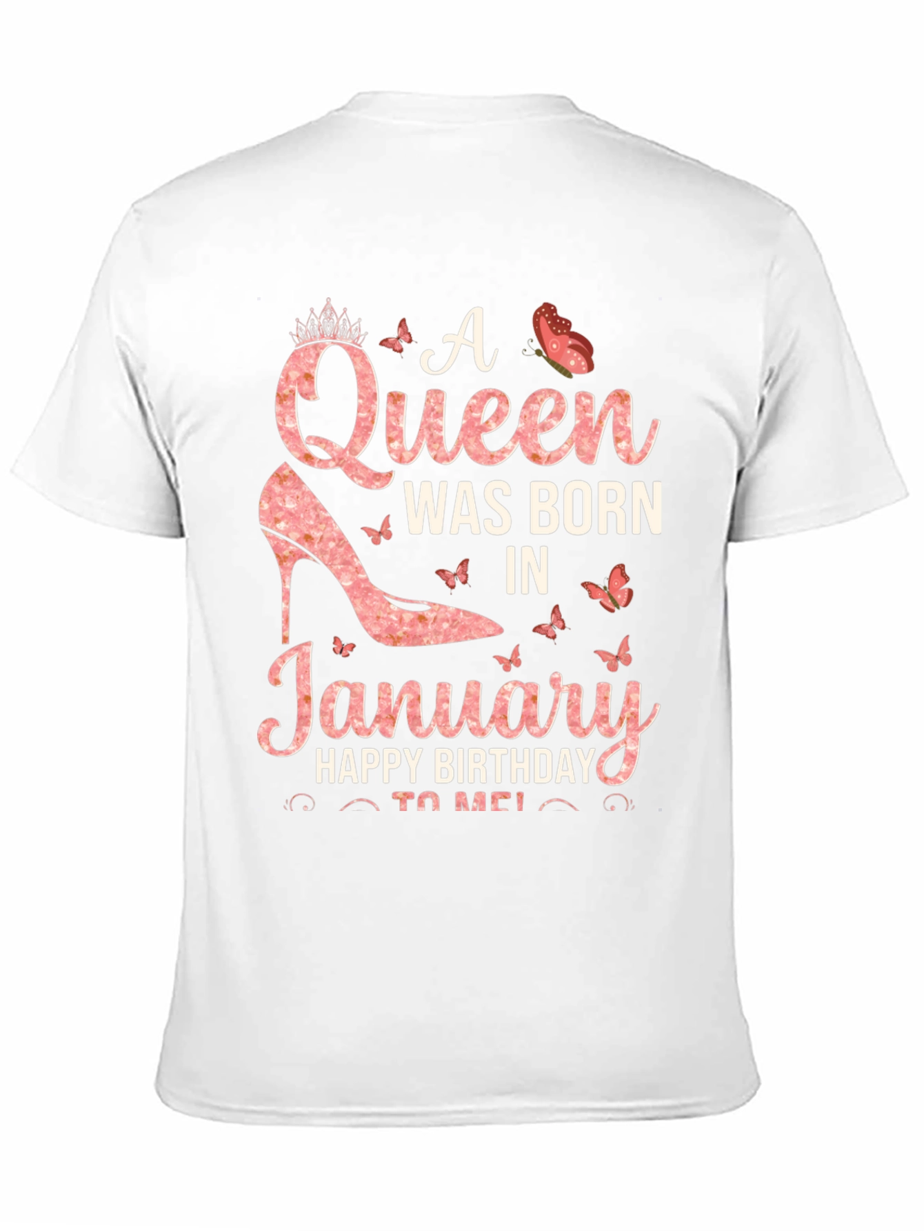 A Queen Was Born In January T-Shirt