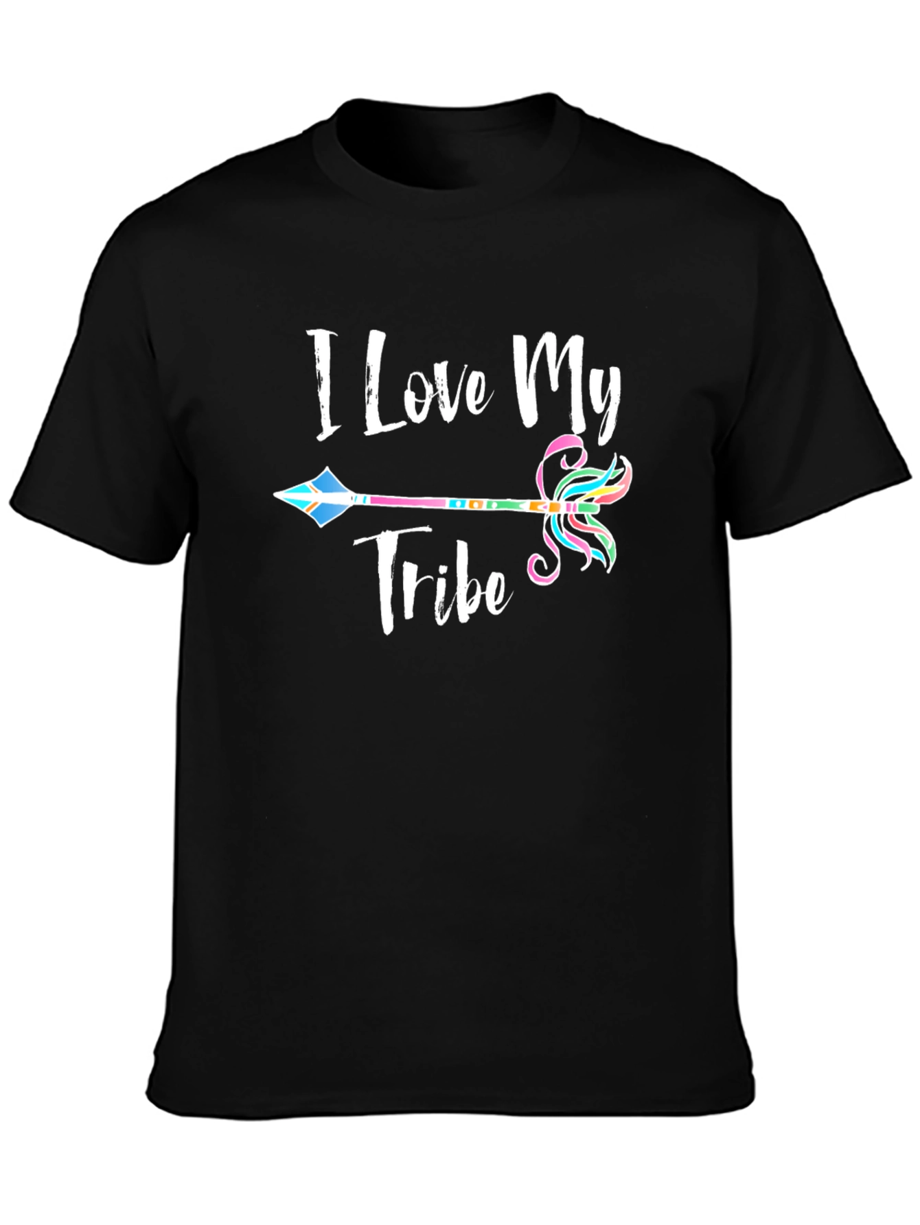 I Love My Tribe Arrow Graphic T-Shirt