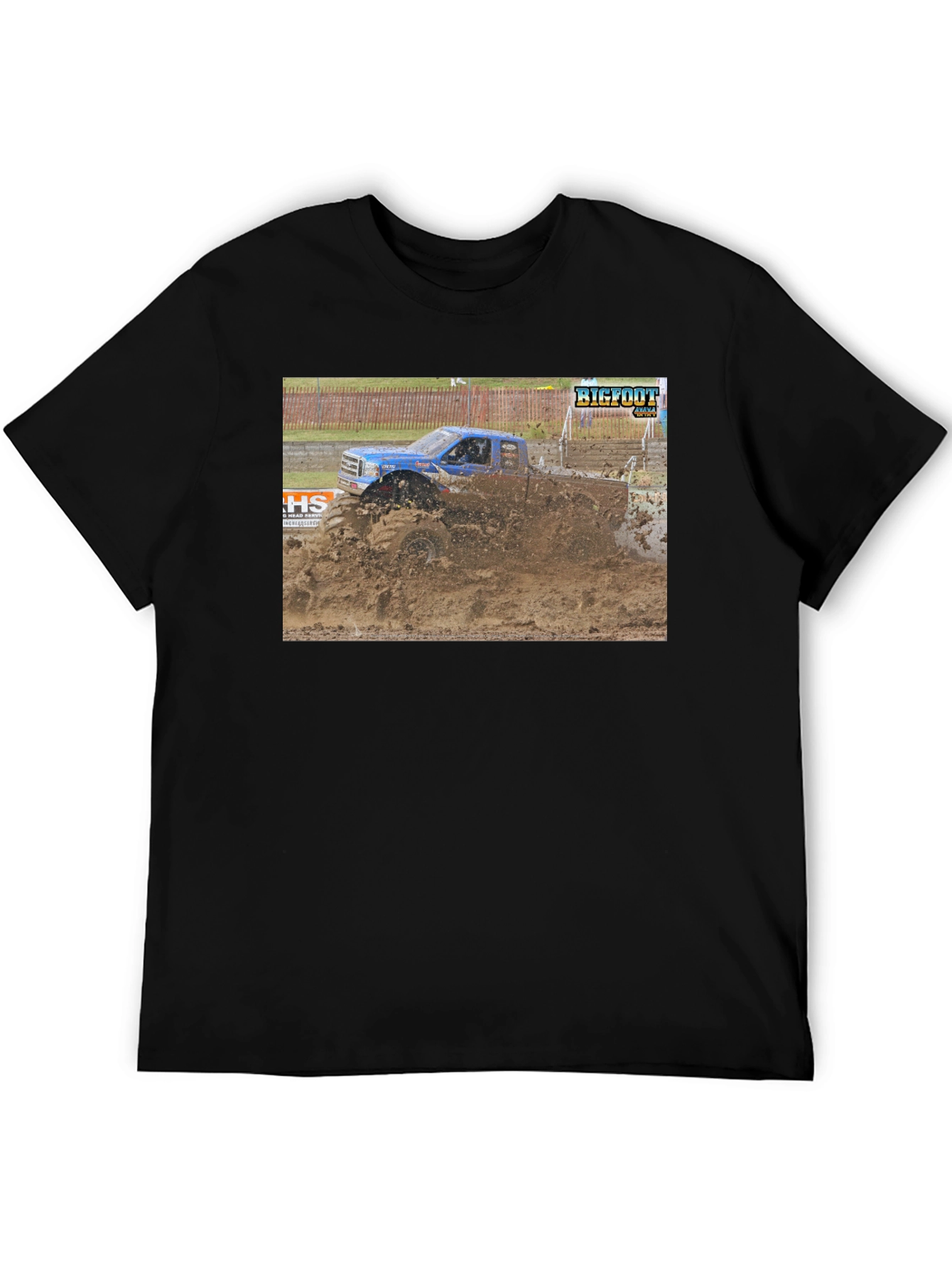Mud Bogging Truck Graphic T-Shirt