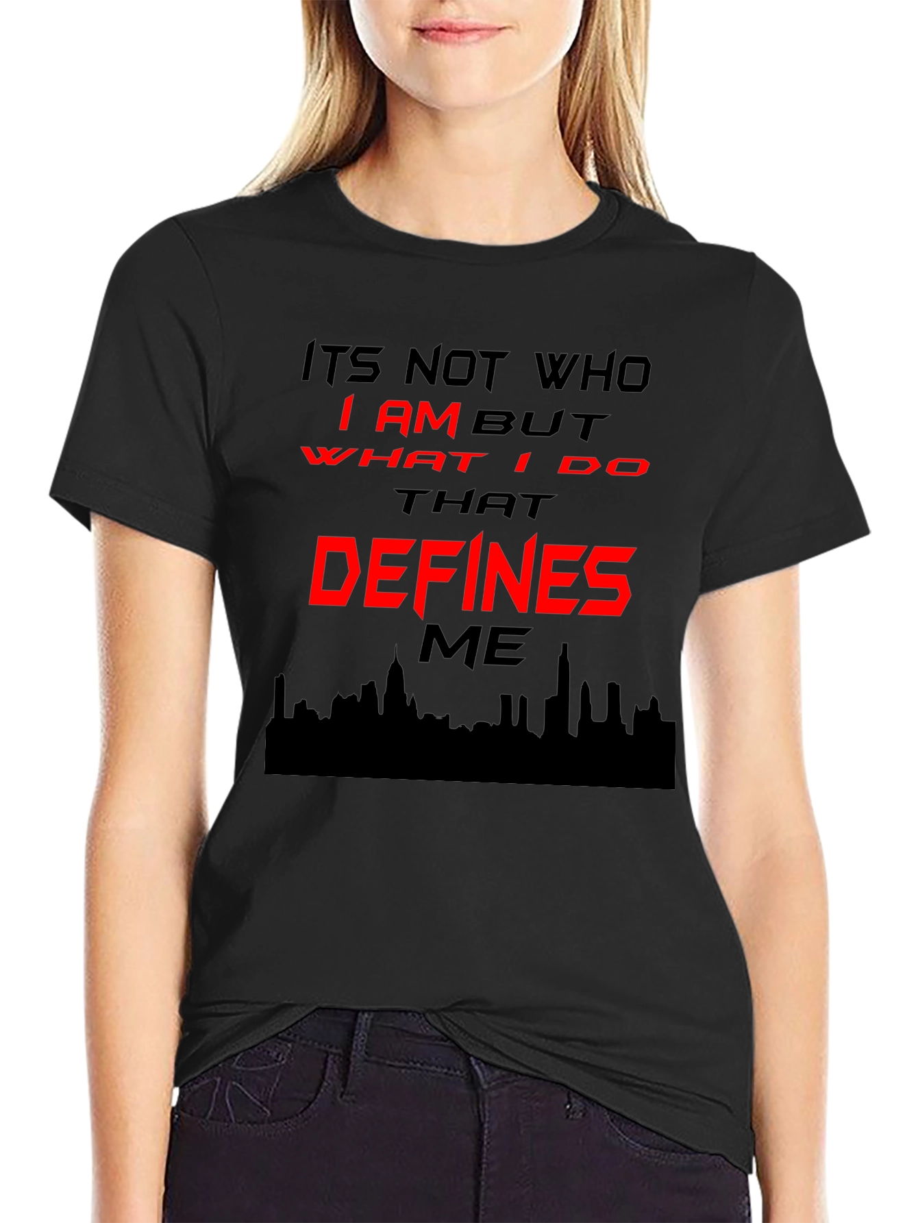 Mens Graphic T-Shirt - Its Not Who Defines Me