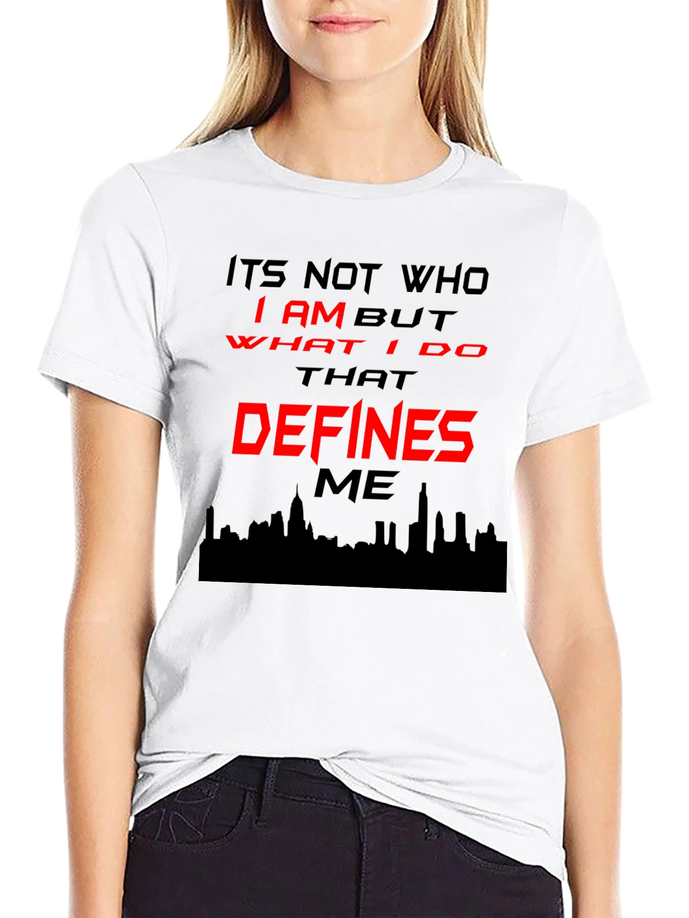 Mens Graphic T-Shirt - Its Not Who Defines Me
