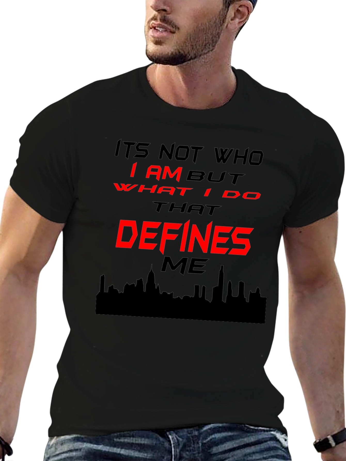 Mens Graphic T-Shirt - Its Not Who Defines Me