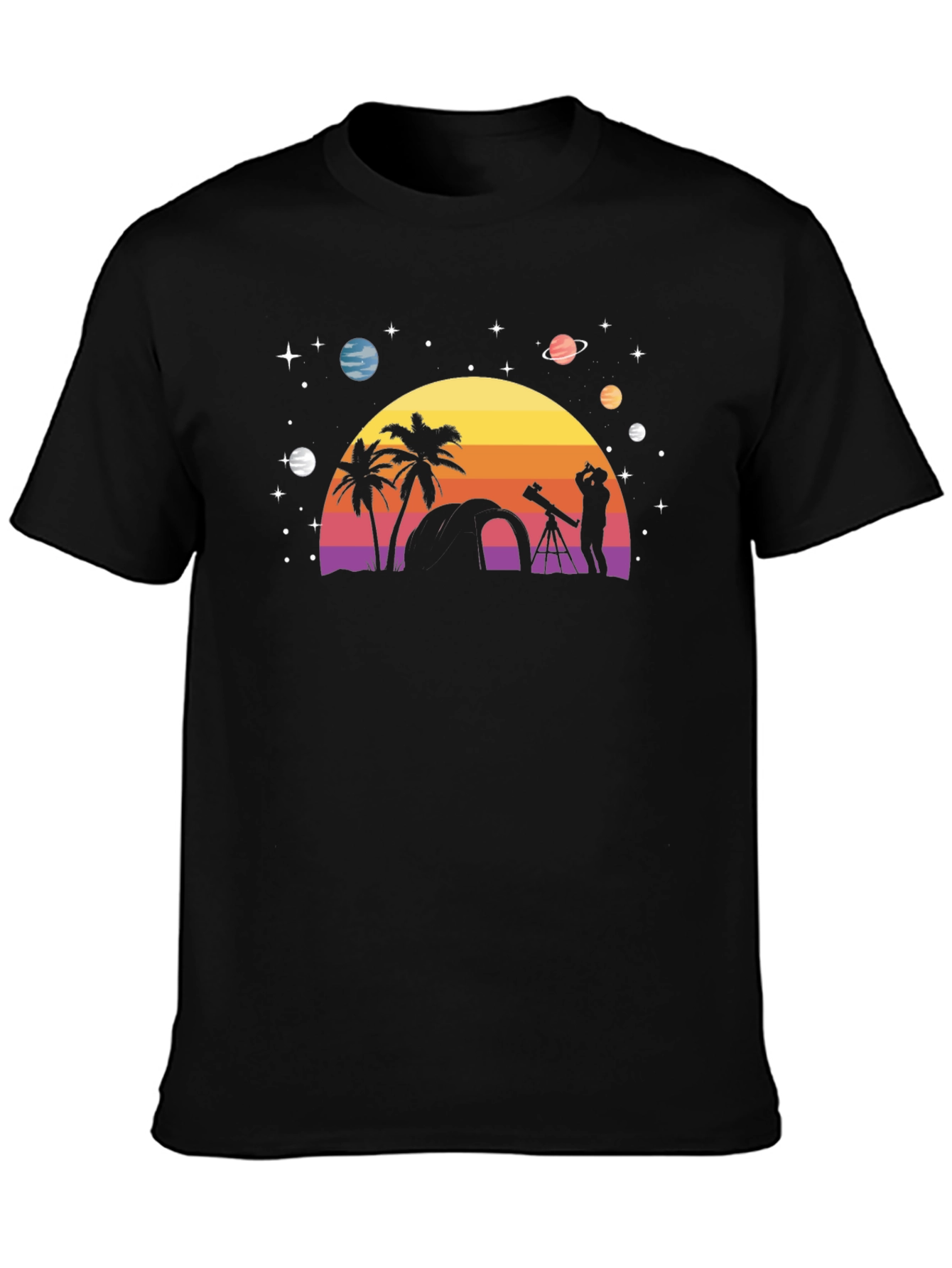 Starry Night Astronomy Tee