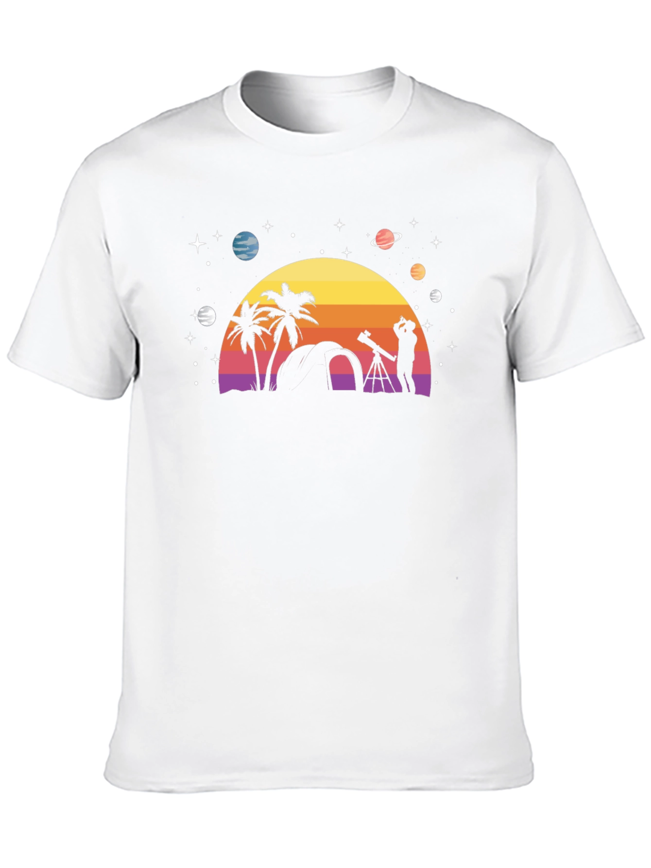 Starry Night Astronomy Tee