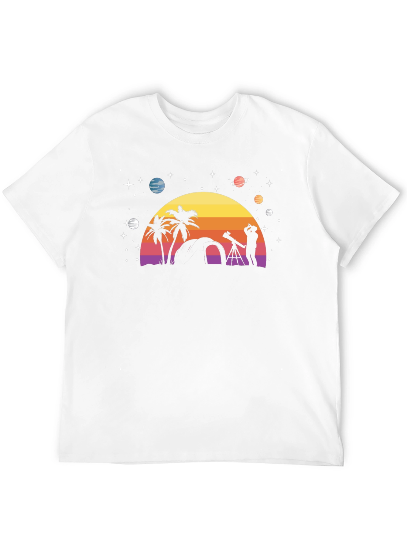 Starry Night Astronomy Tee