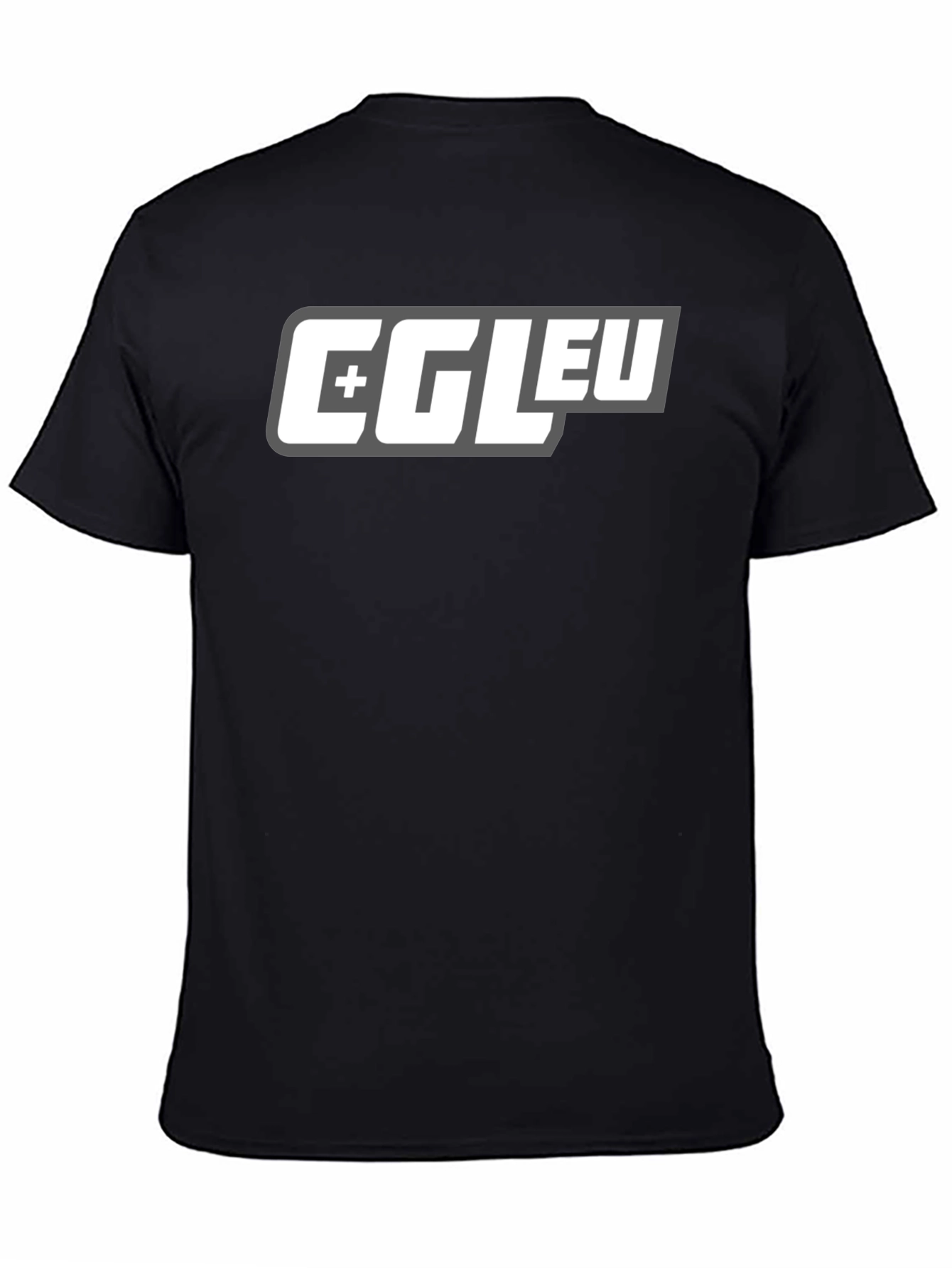 CGLEU Graphic Print Black T-Shirt