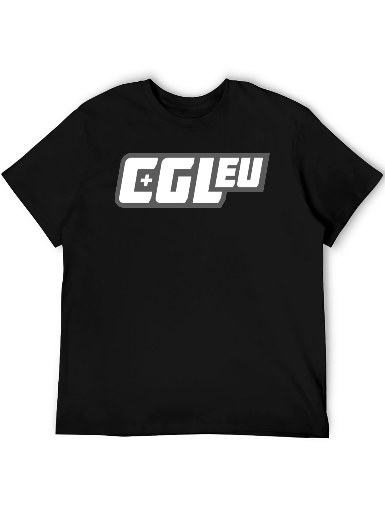 CGLEU Graphic Print Black T-Shirt