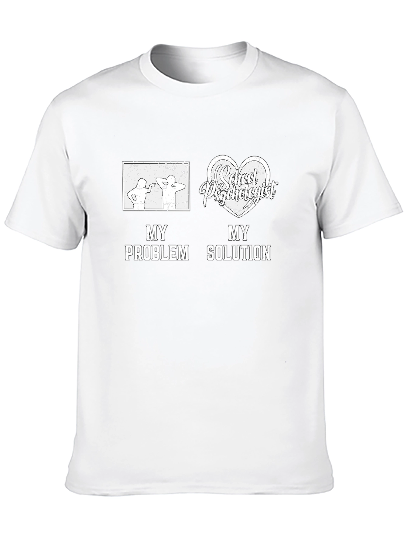 School Psychologist Problem Solution T-Shirt