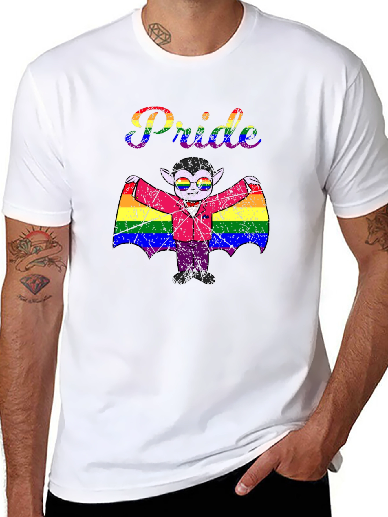 Pride Vampire Graphic T-Shirt