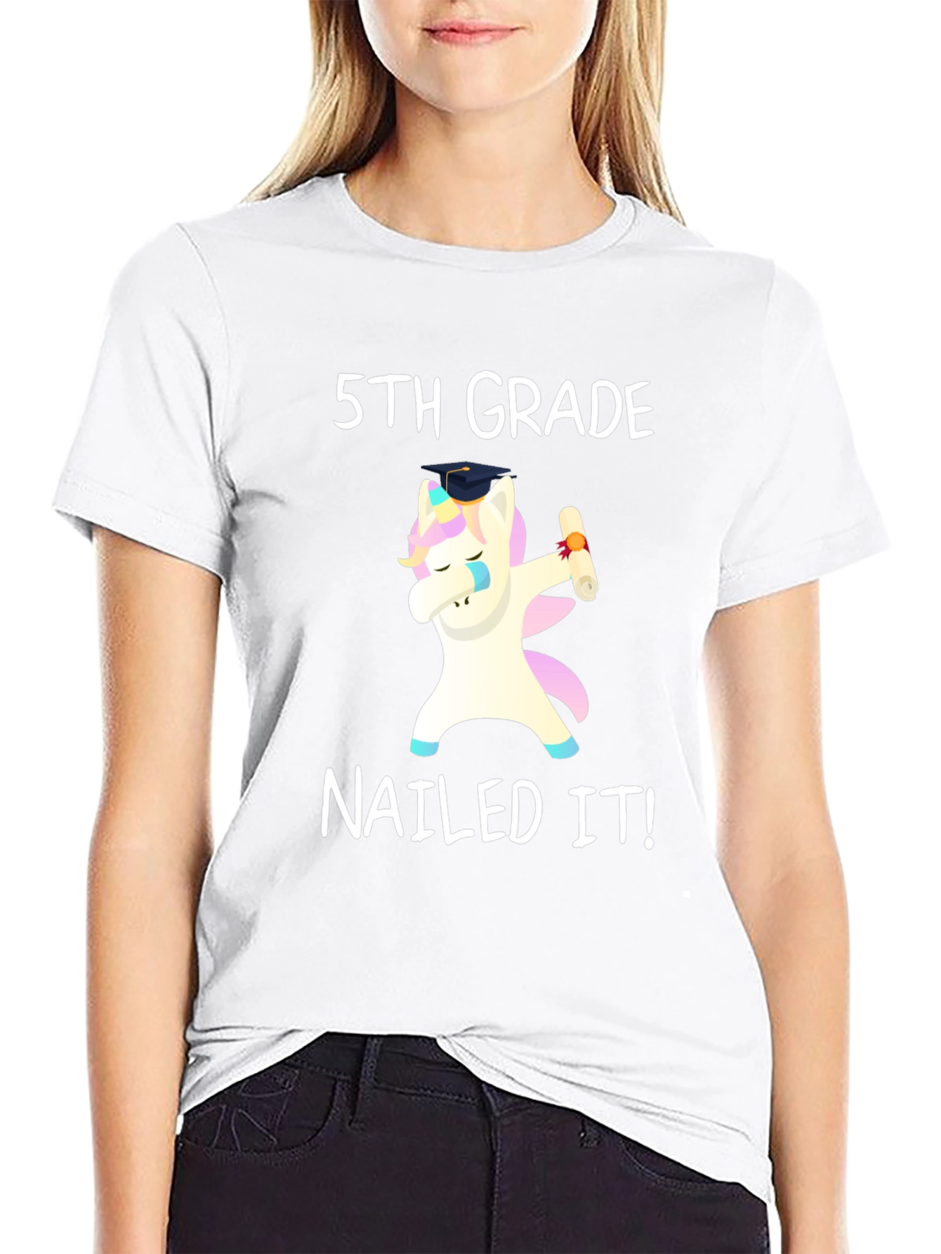 5th Grade Nailed It! Unicorn T-Shirt