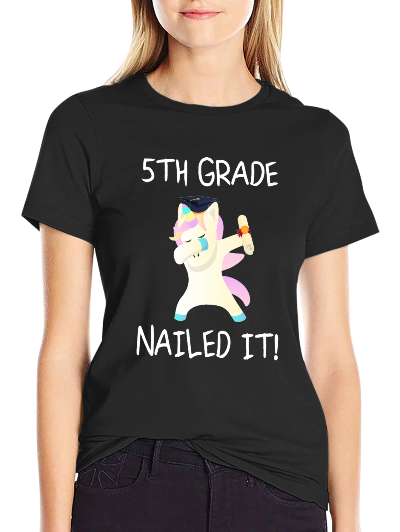 5th Grade Nailed It! Unicorn T-Shirt