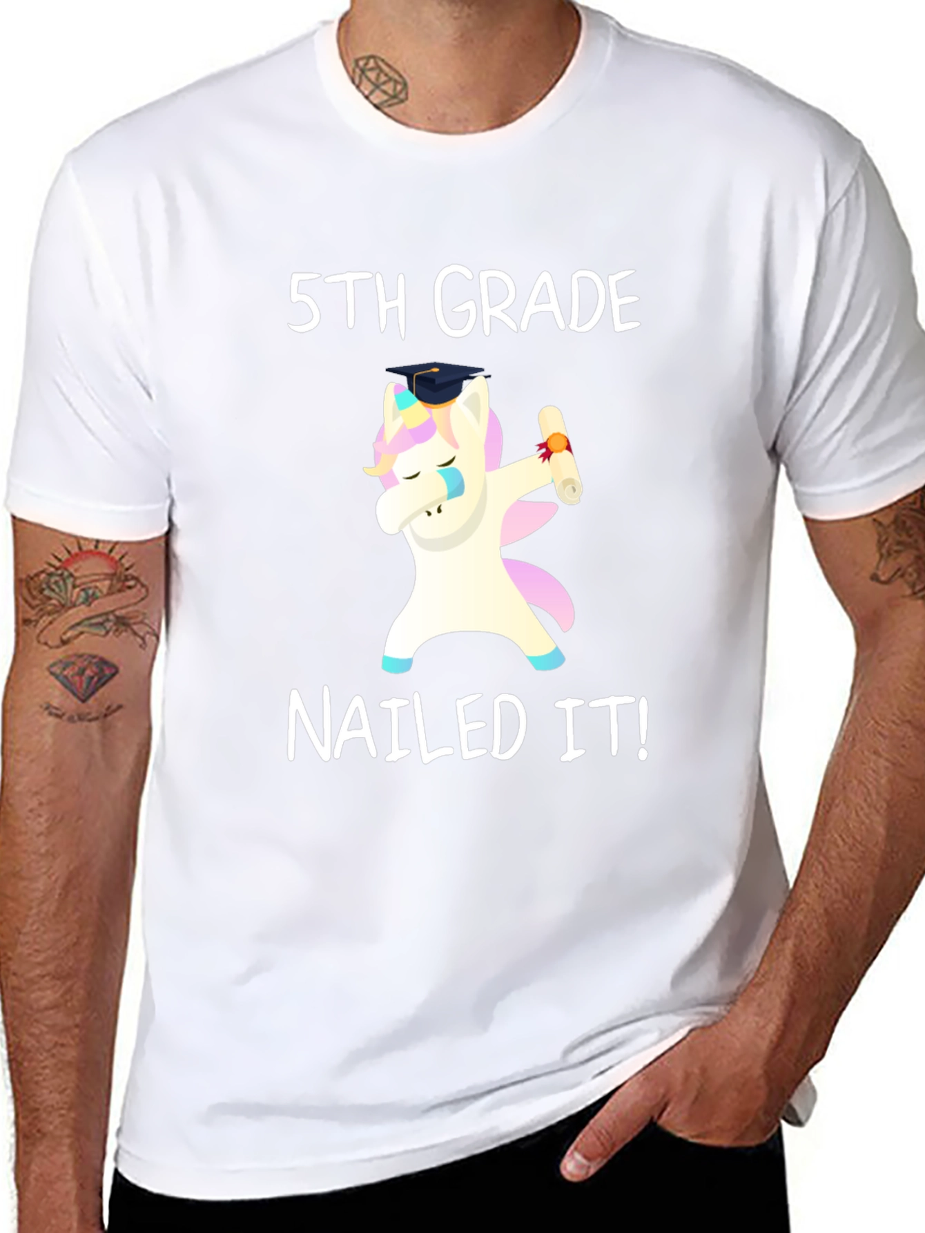 5th Grade Nailed It! Unicorn T-Shirt