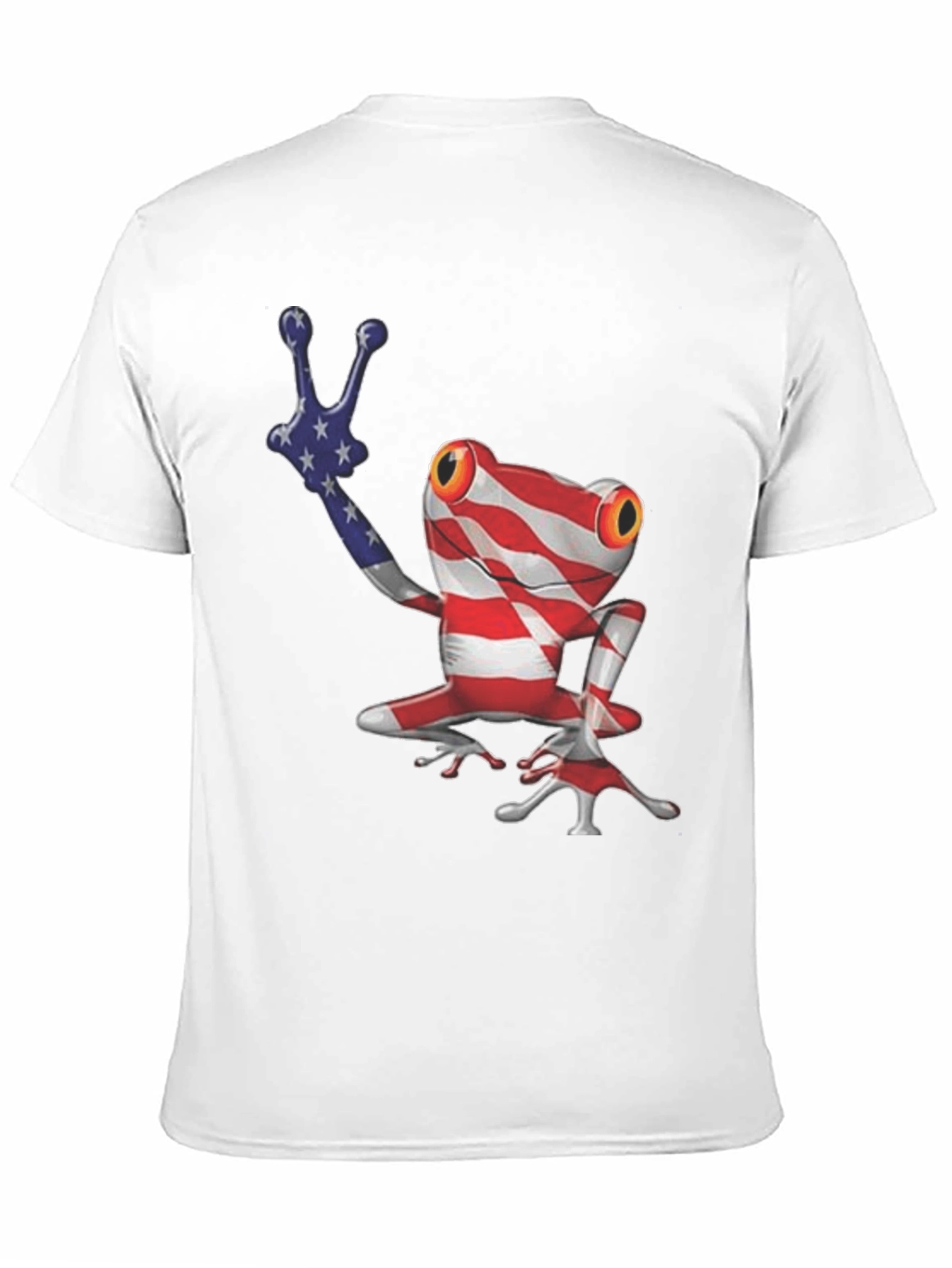 Patriotic Frog Graphic T-Shirt