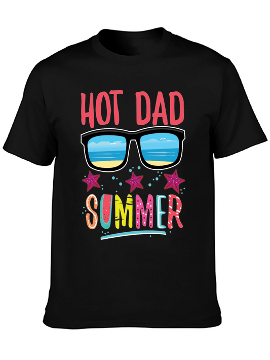 Hot Dad Summer Graphic T-Shirt