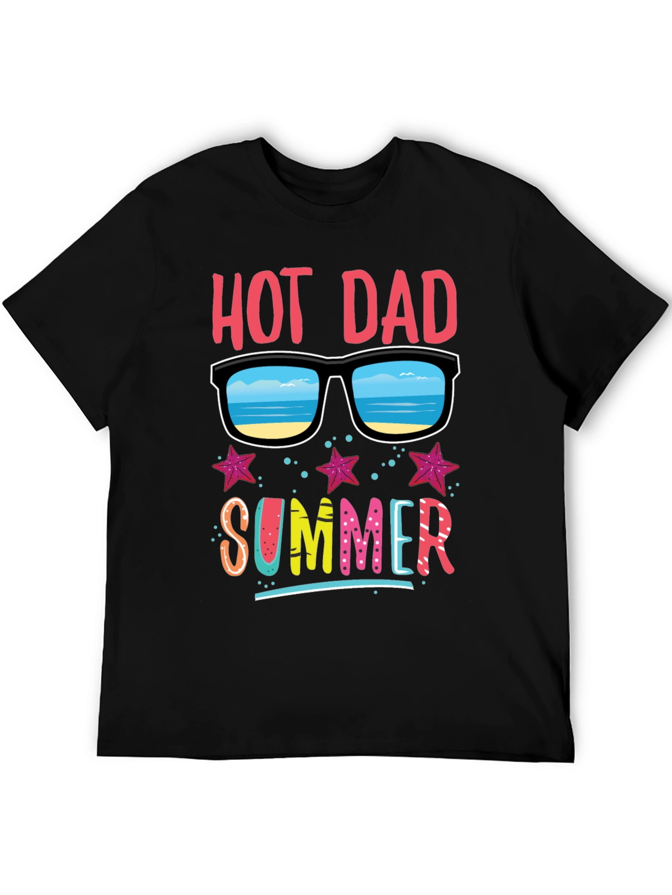 Hot Dad Summer Graphic T-Shirt