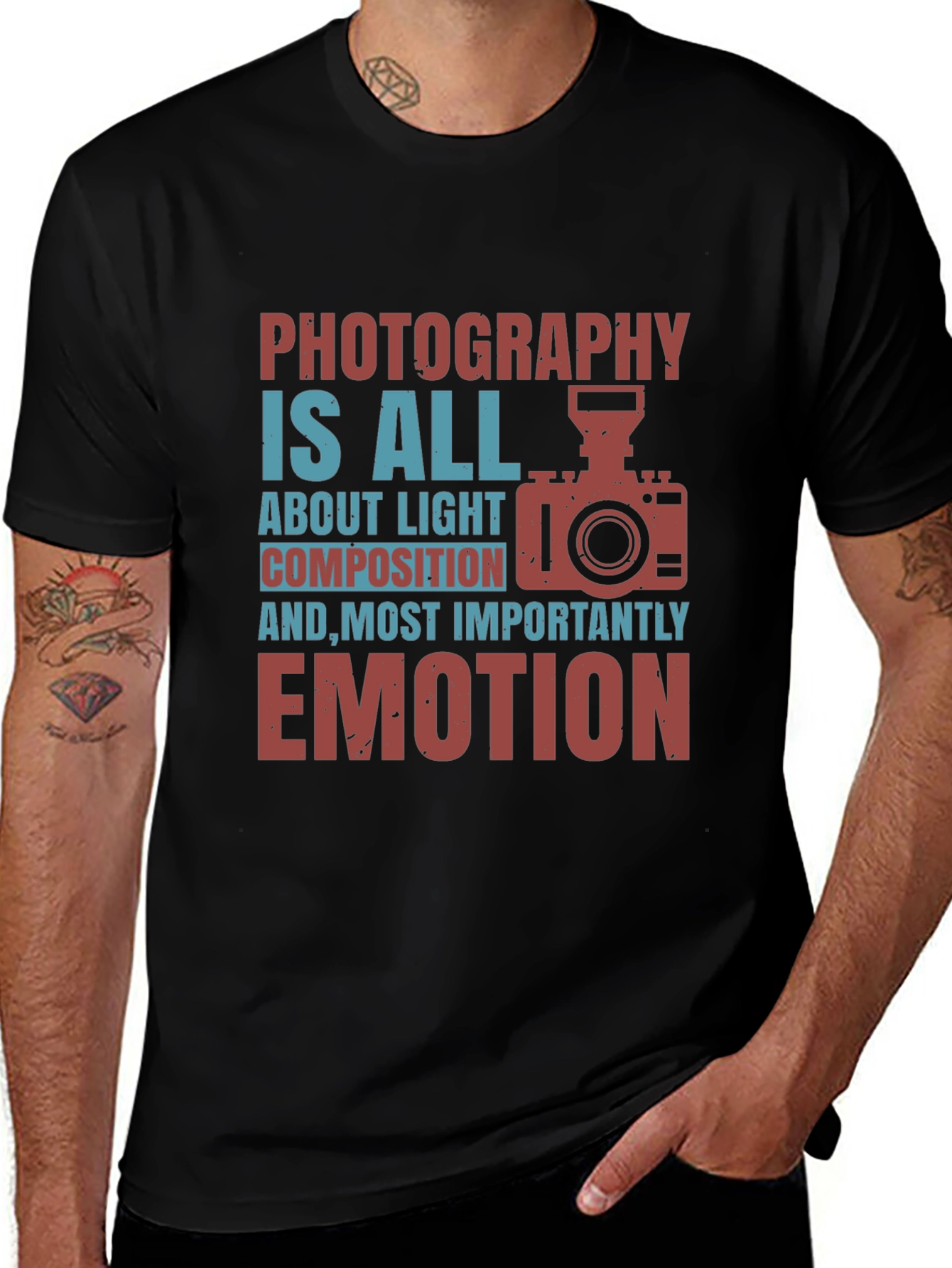 Photography Is All About Emotion T-Shirt