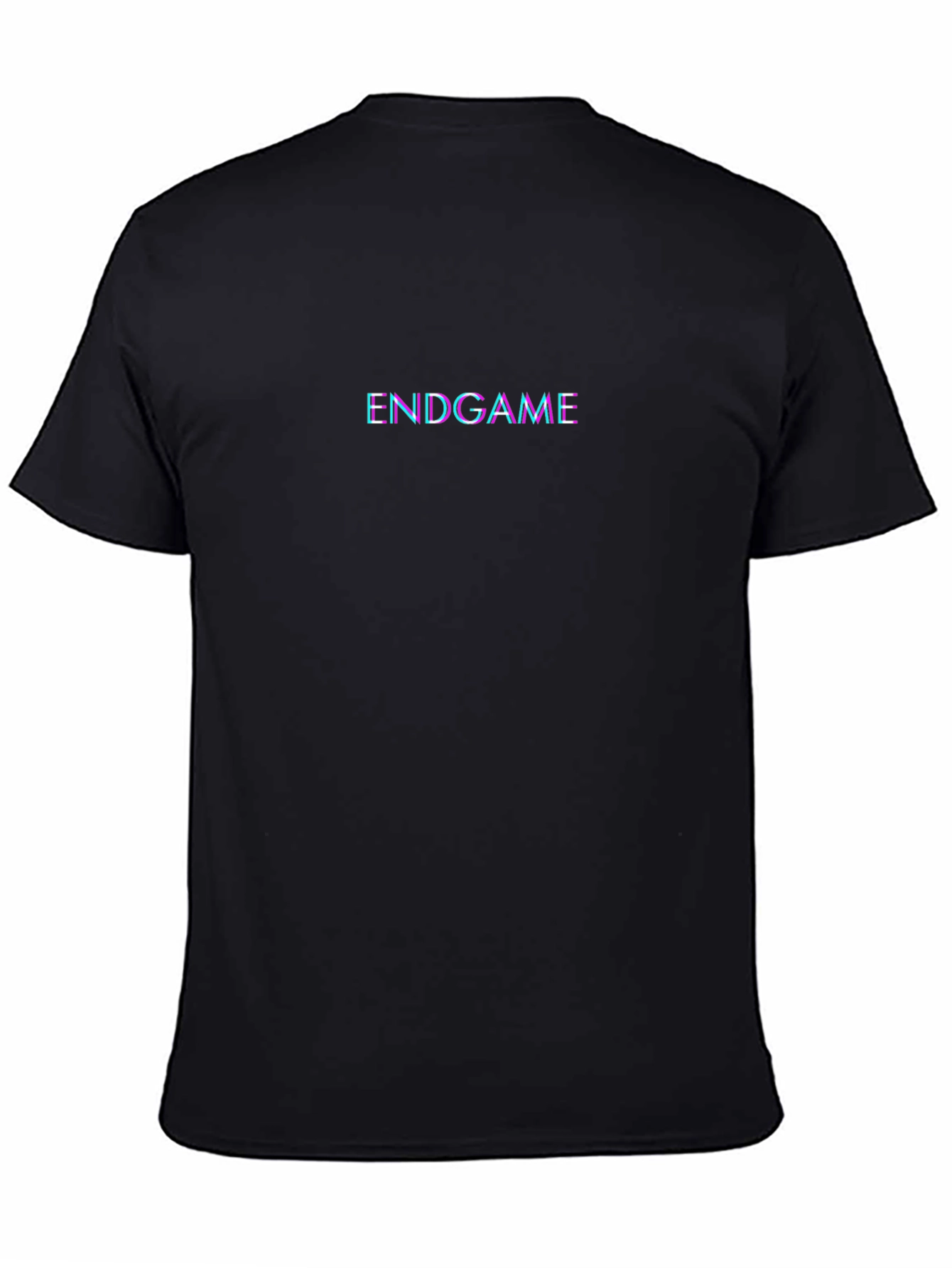 Endgame Distorted Logo T-Shirt - Black