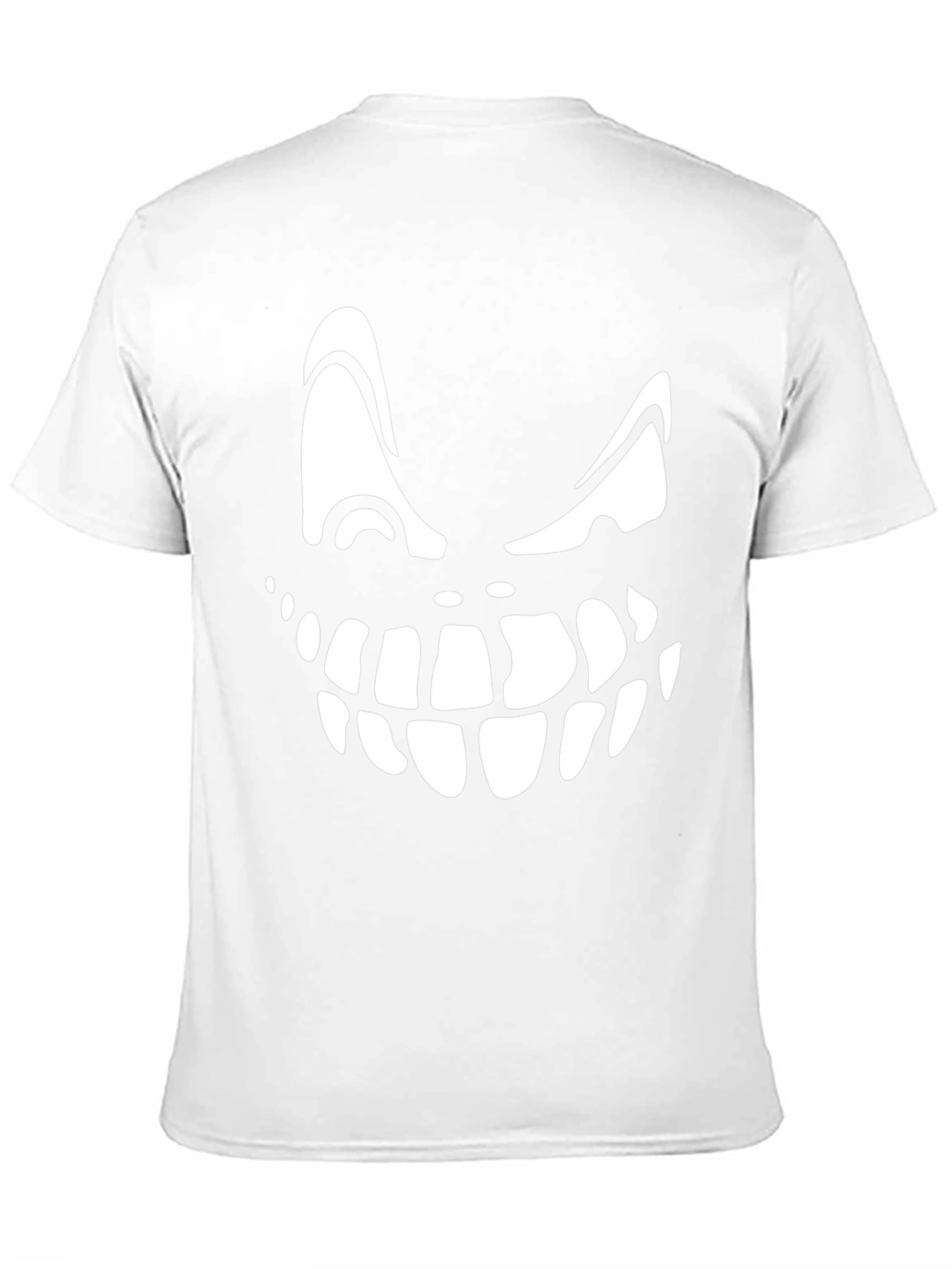 Scary Grin Graphic Tee - Halloween Spooky T-Shirt