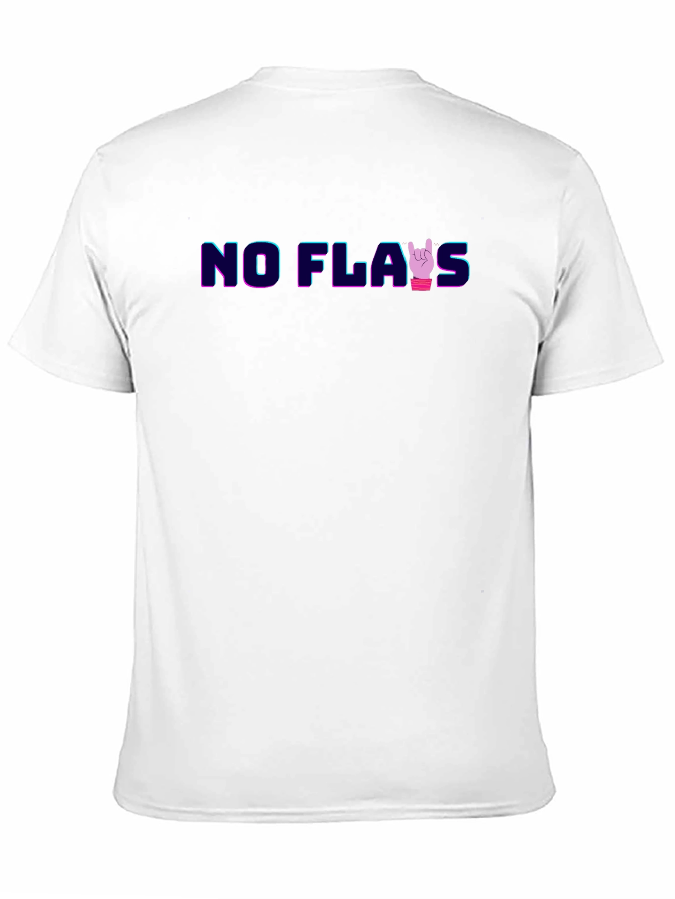 No Flaws Graphic T-Shirt - Mens Black Tee
