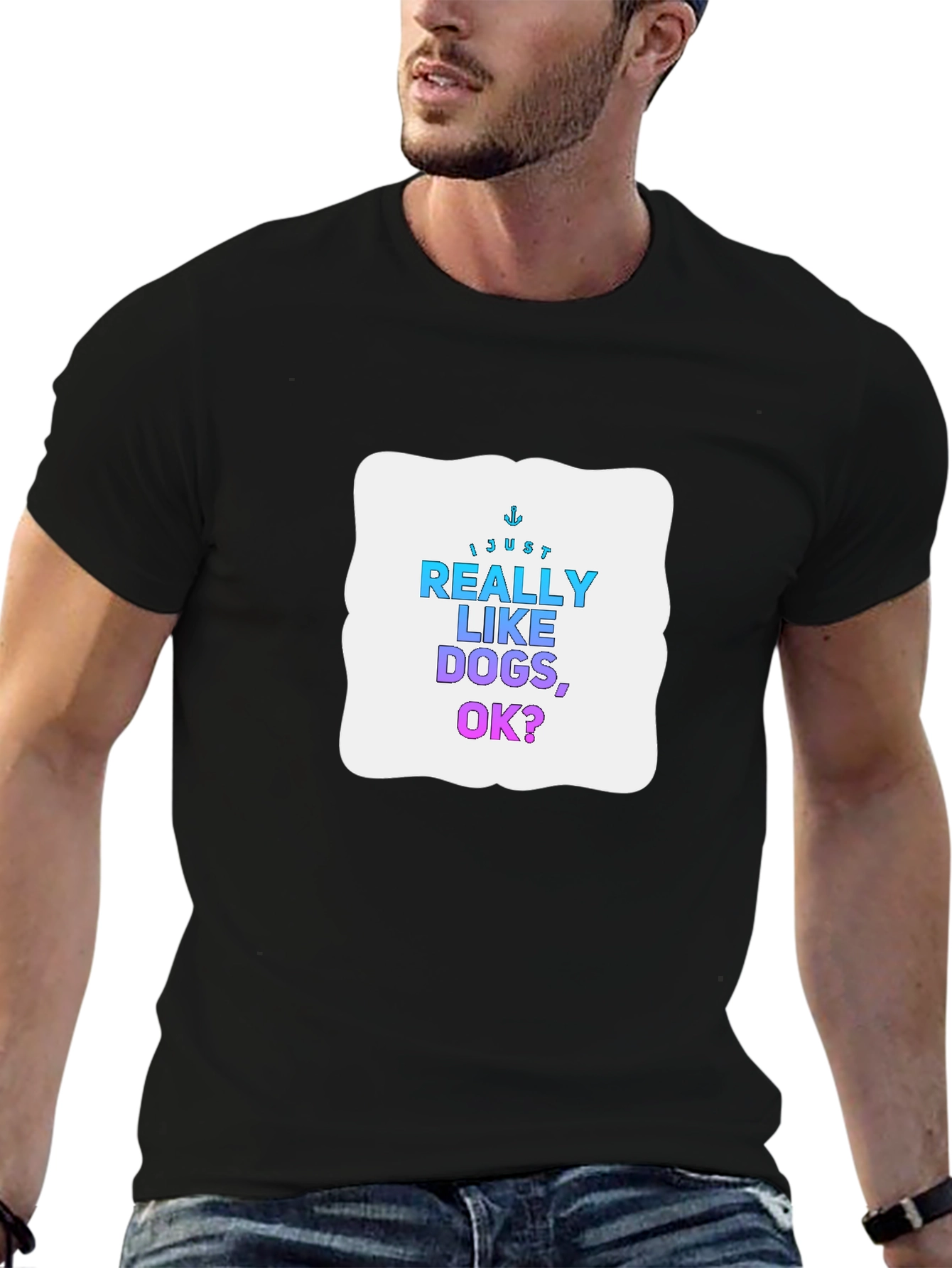 I Just Really Like Dogs Graphic Tee
