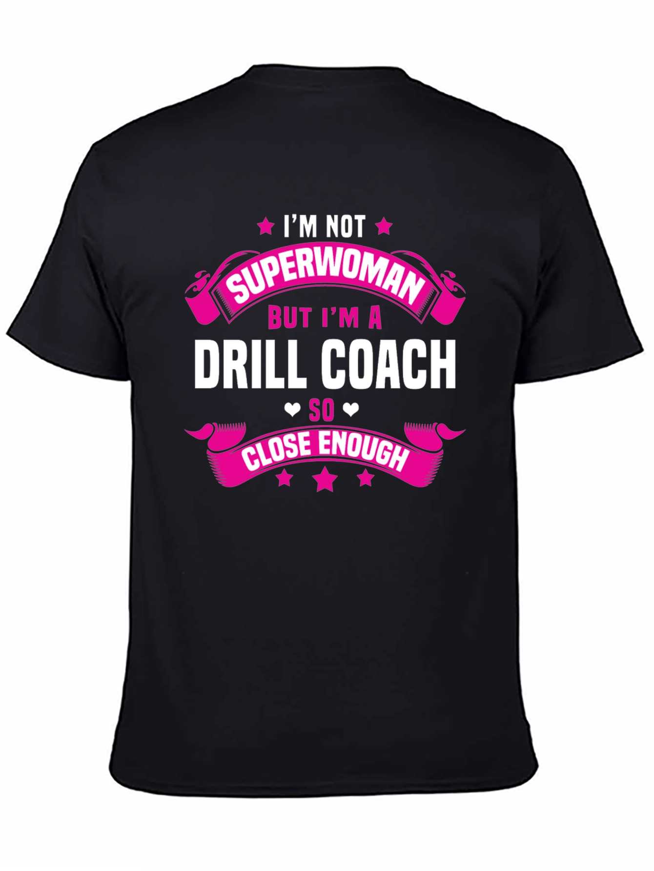 Drill Coach Superwoman Graphic T-Shirt