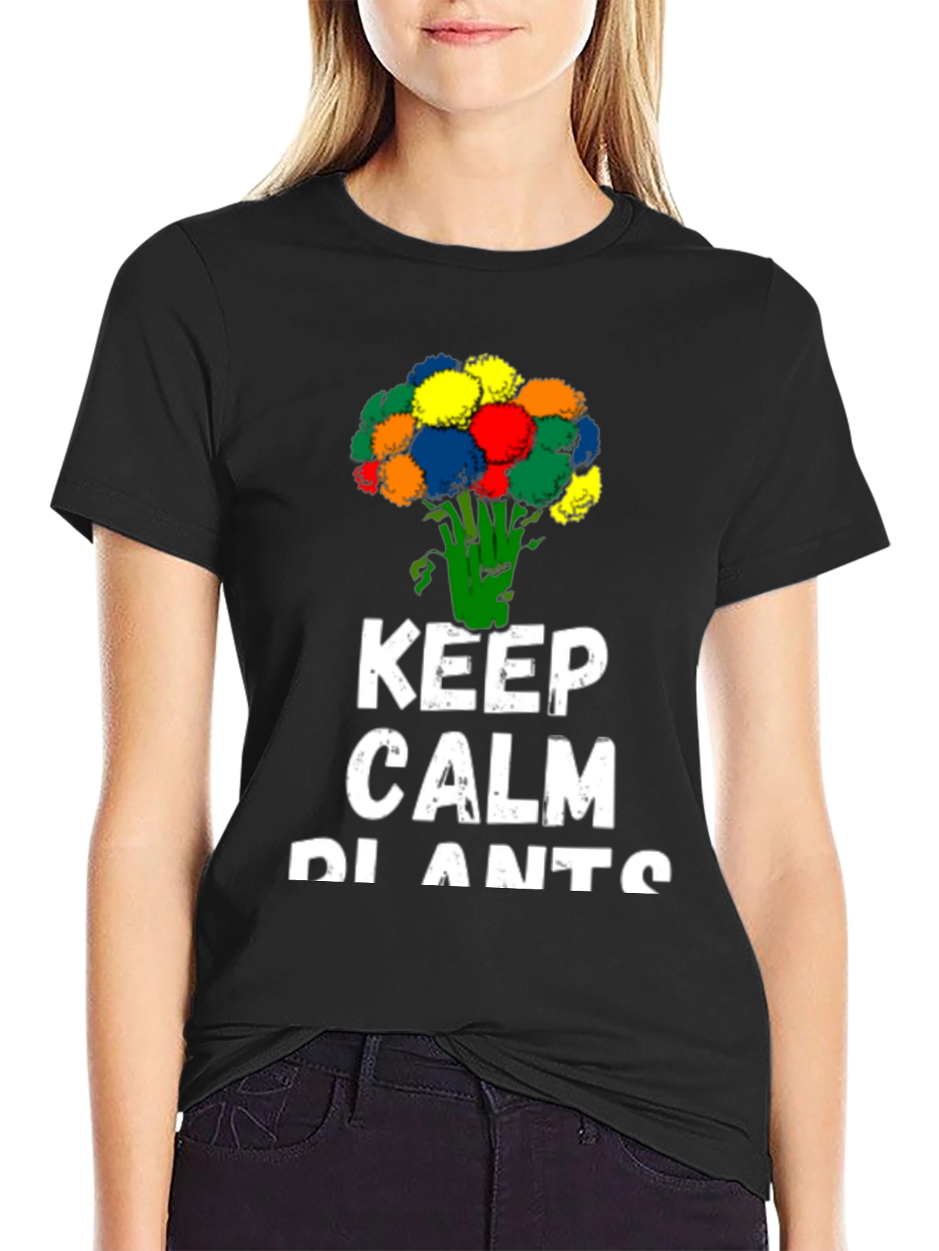 Keep Calm Eat Plants T-Shirt