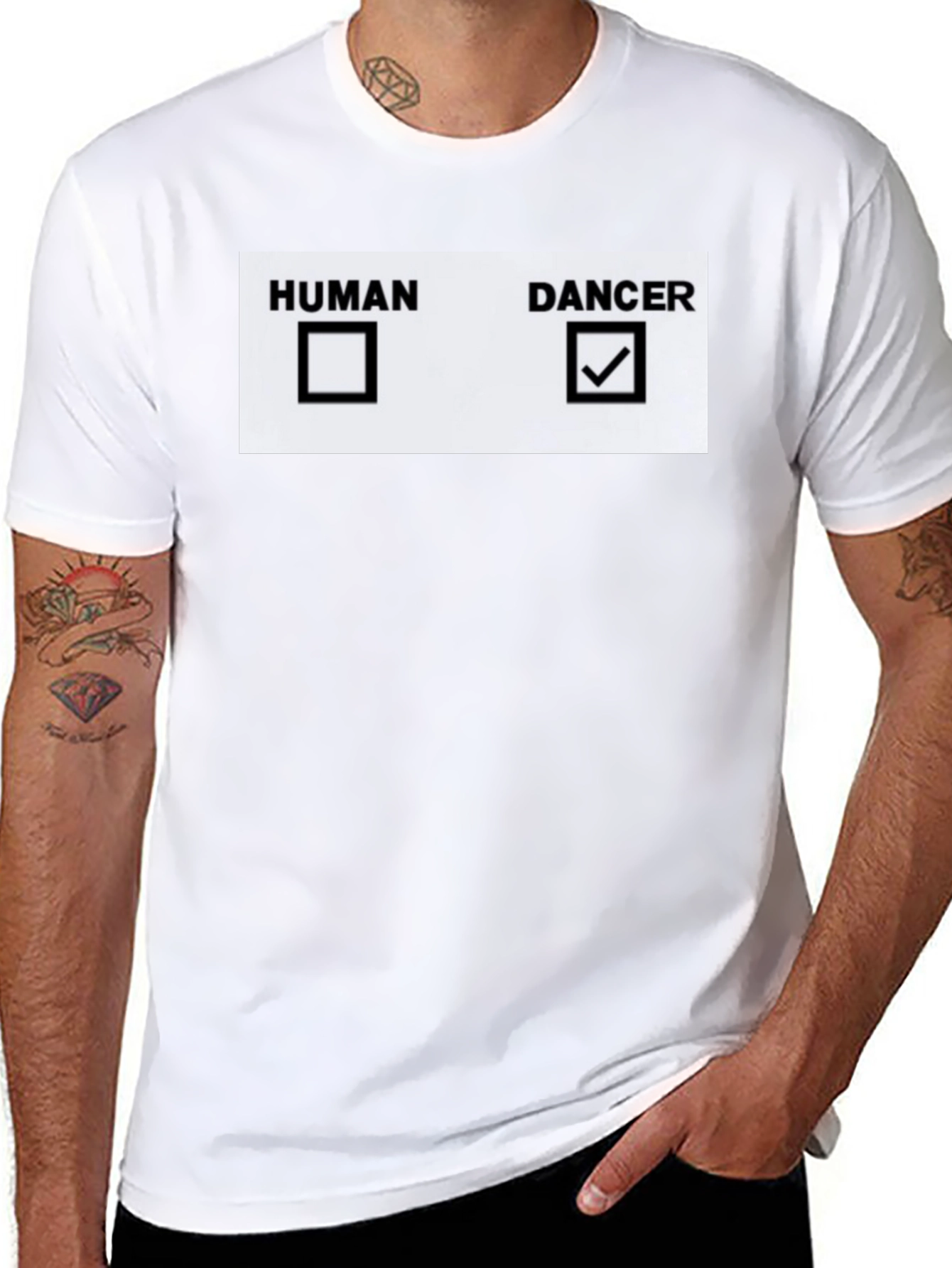 Human Dancer Graphic T-Shirt - Express Yourself!