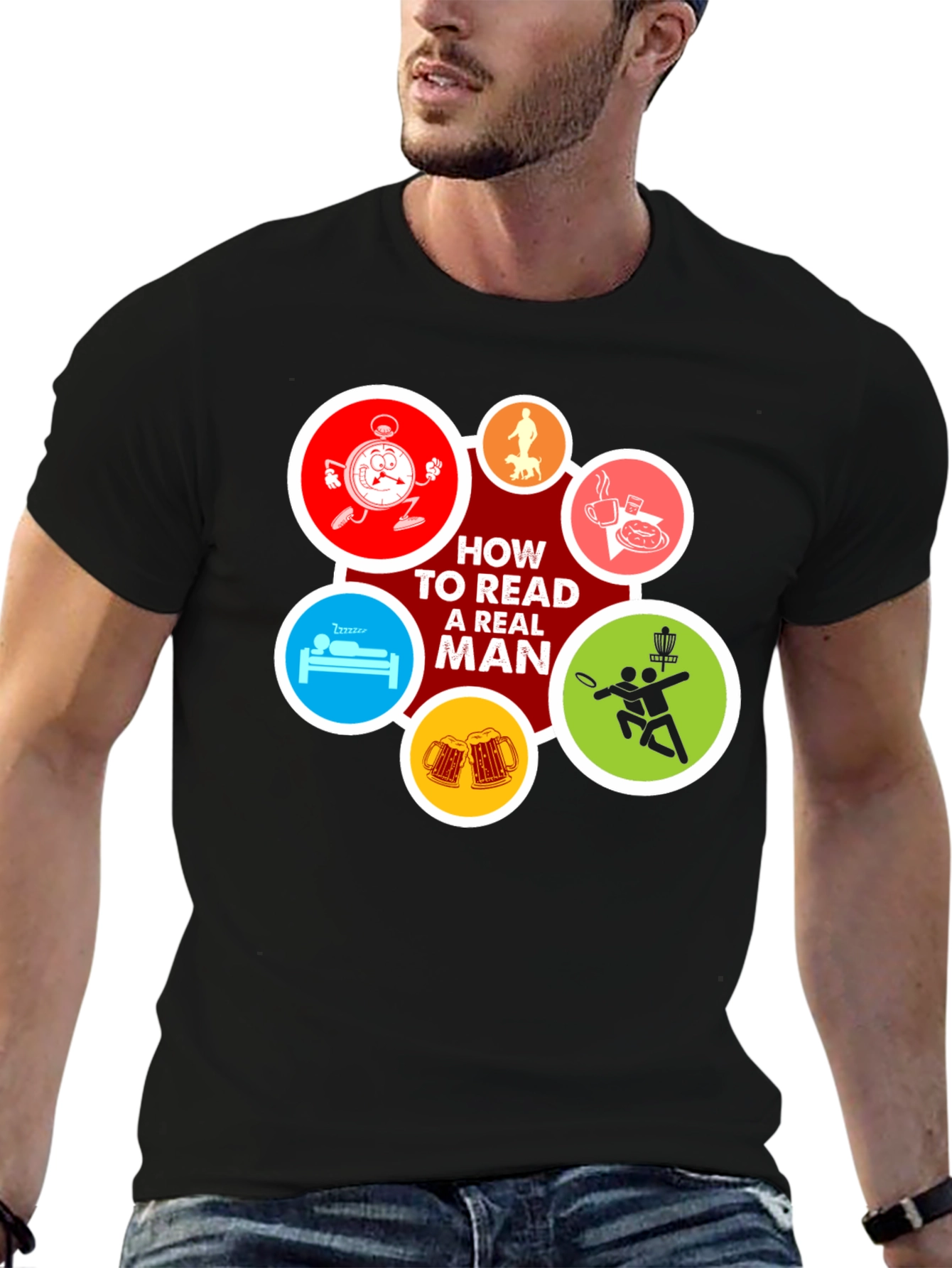 How To Read A Real Man T-Shirt