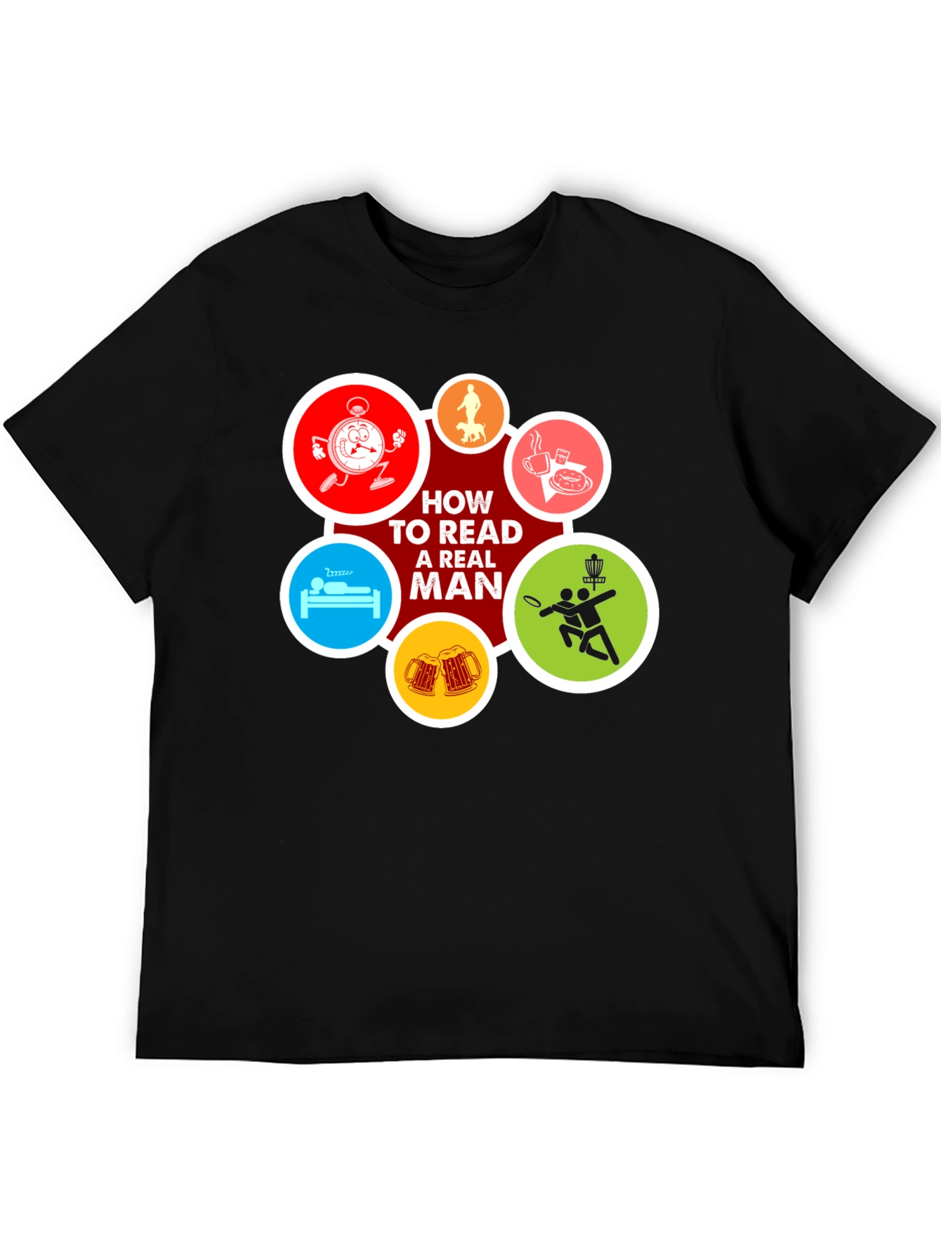 How To Read A Real Man T-Shirt