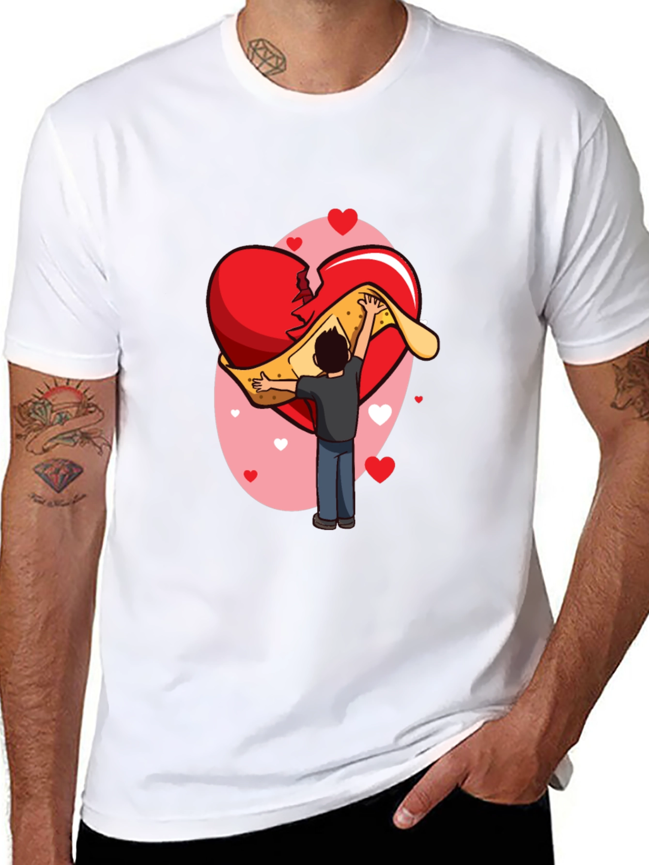 Broken Heart T-Shirt - Healing Graphic Tee