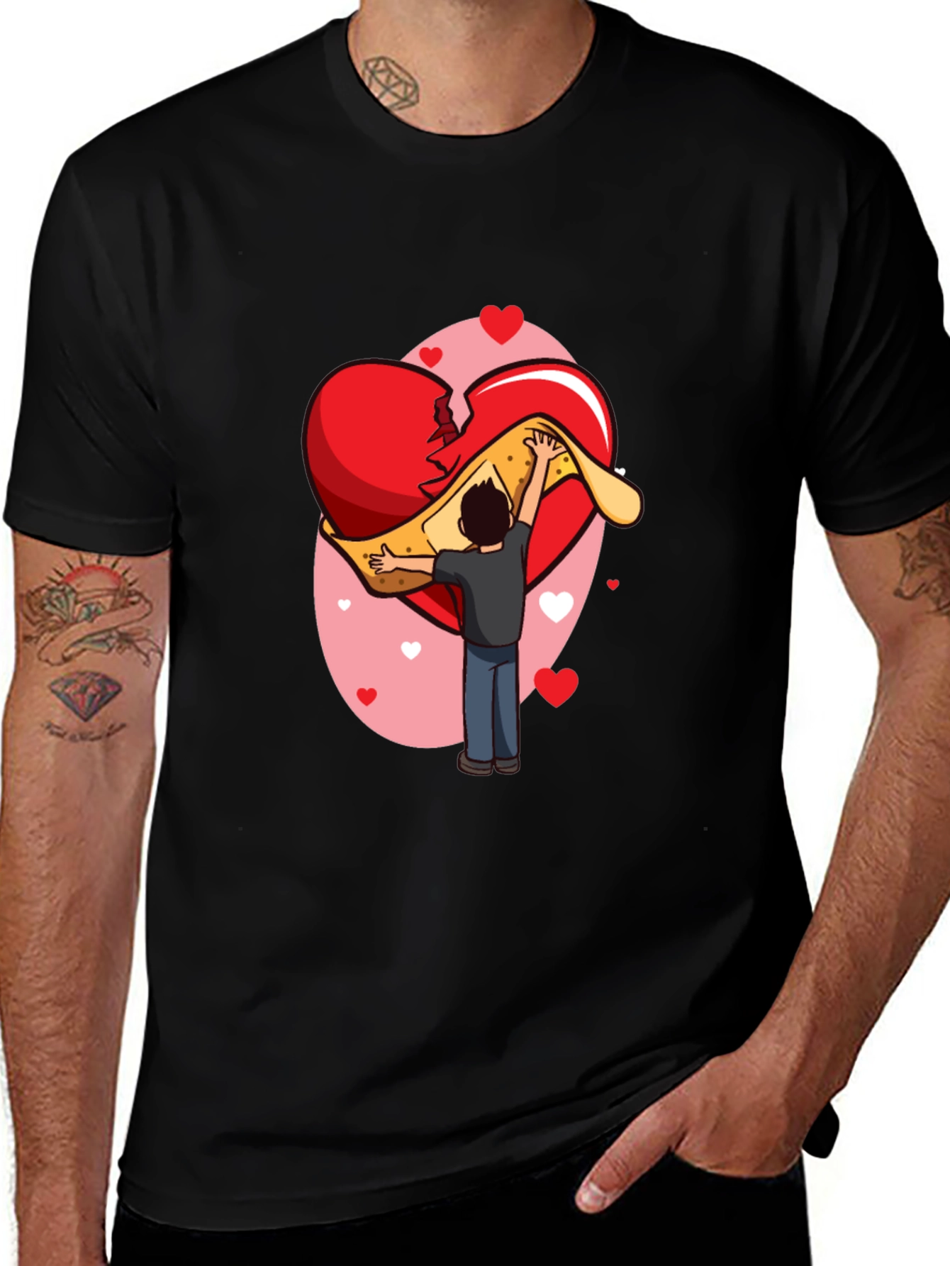 Broken Heart T-Shirt - Healing Graphic Tee