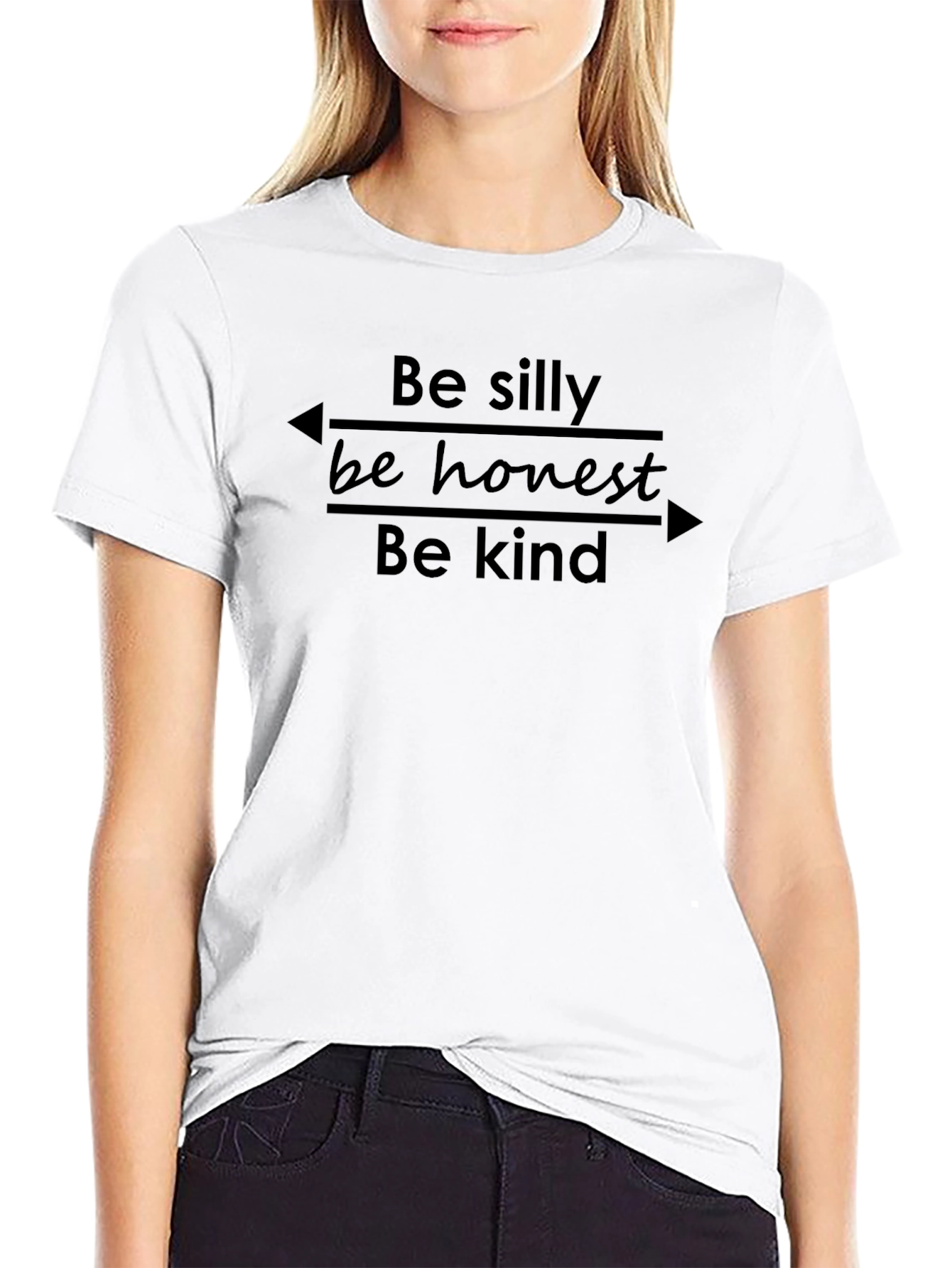 Be Silly Be Honest Be Kind Graphic Tee