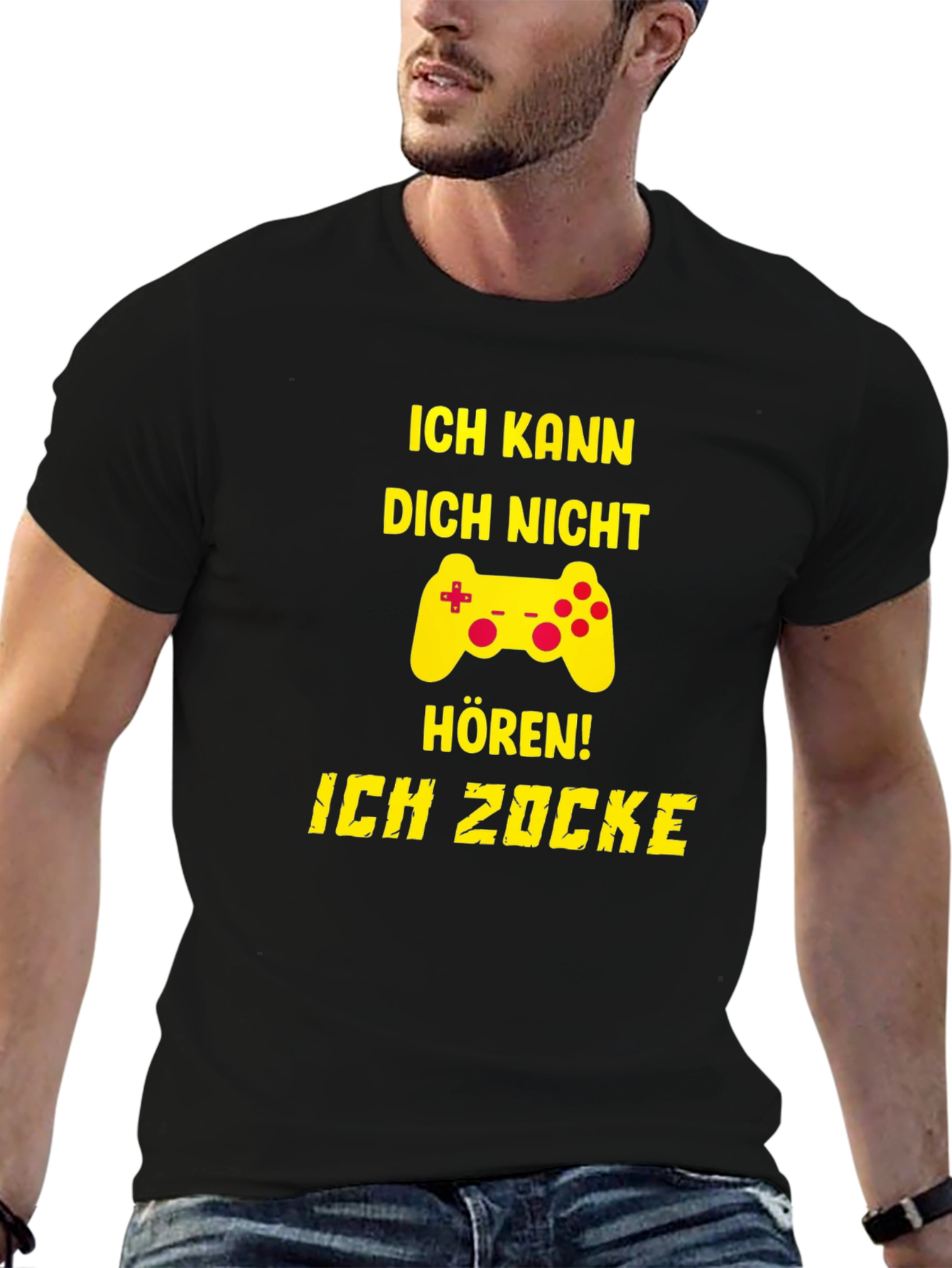 Ich Kann Dich Nicht Horen! Gamer T-Shirt