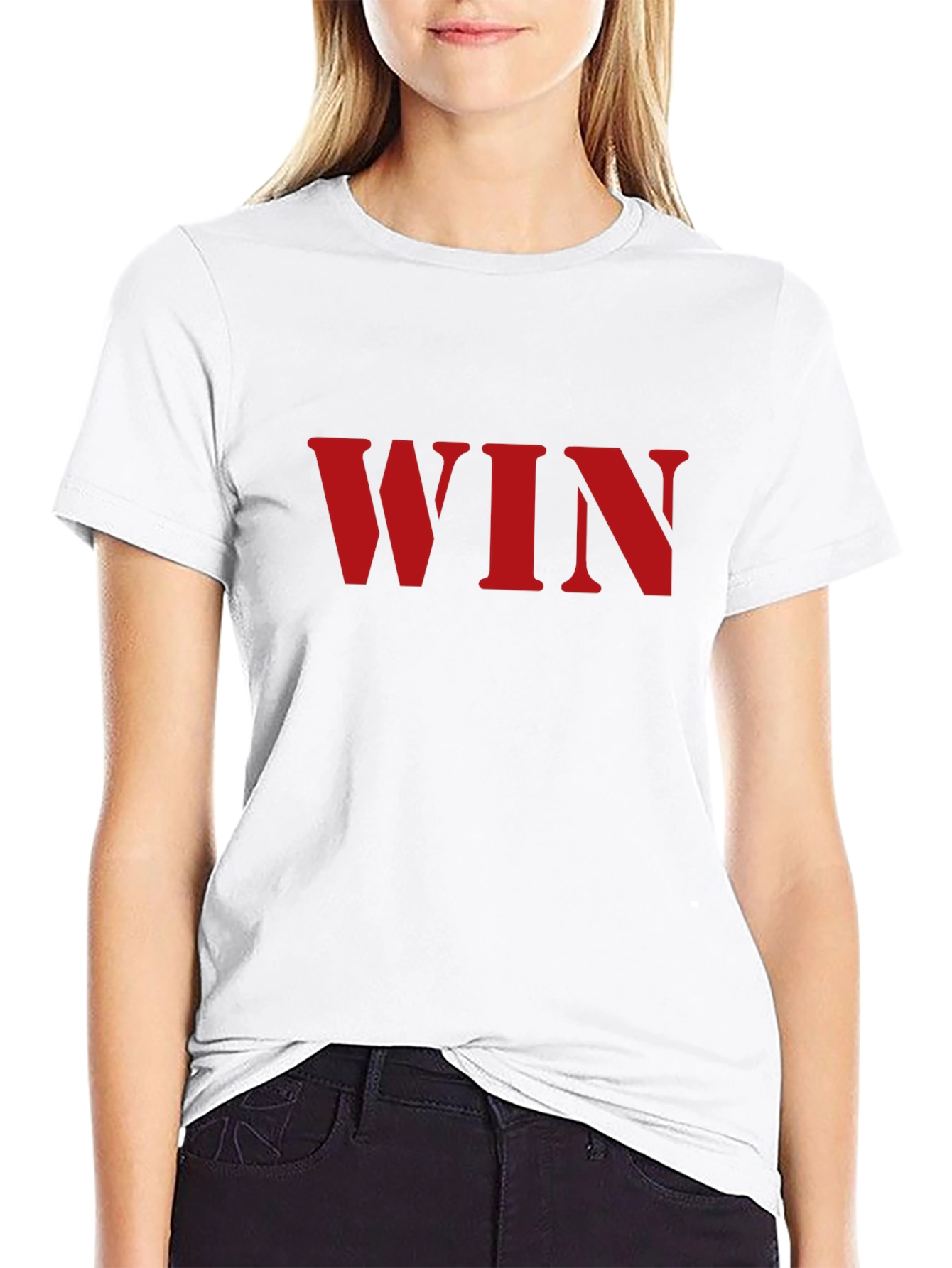 WIN Graphic Black T-Shirt