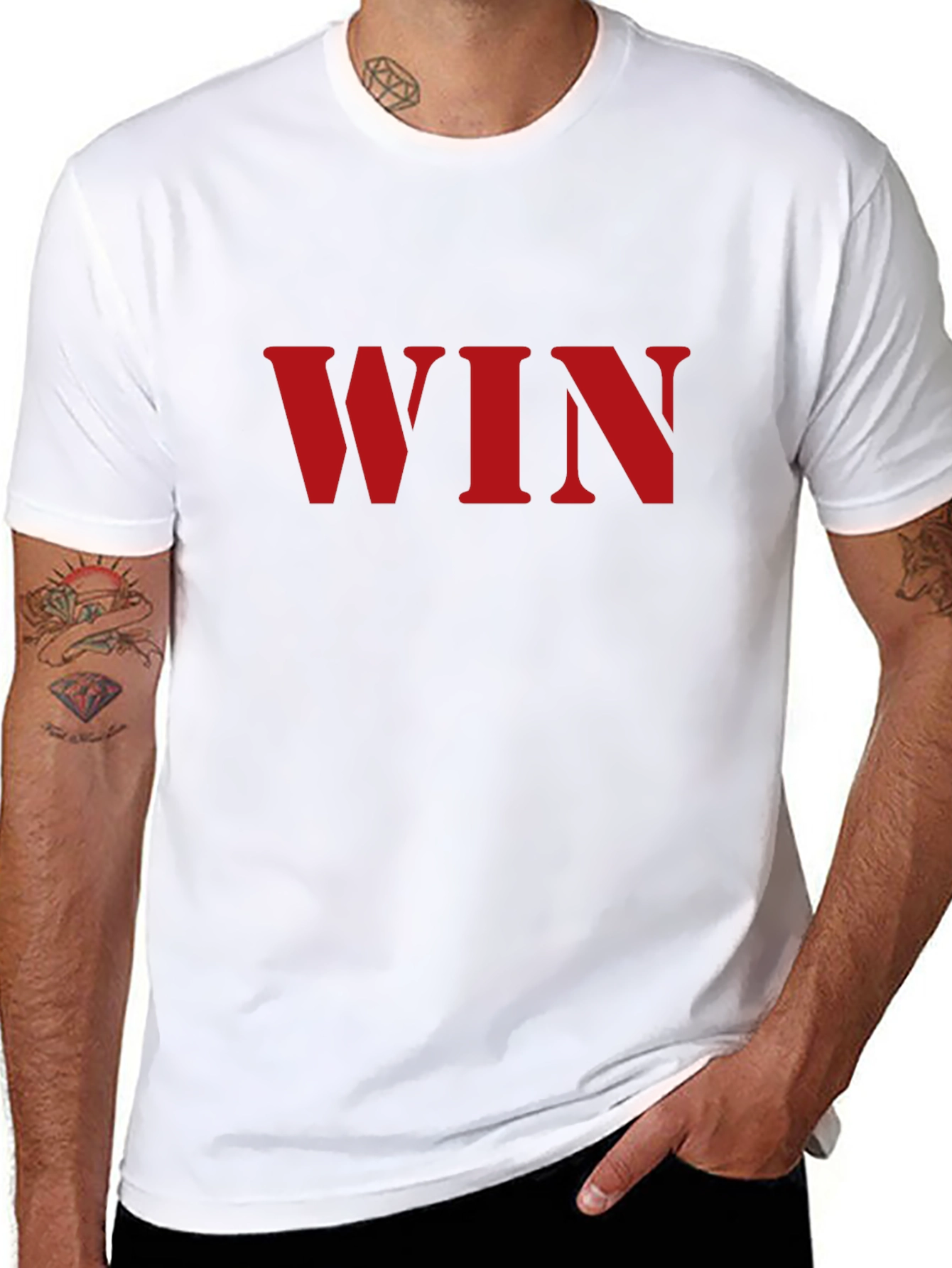 WIN Graphic Black T-Shirt