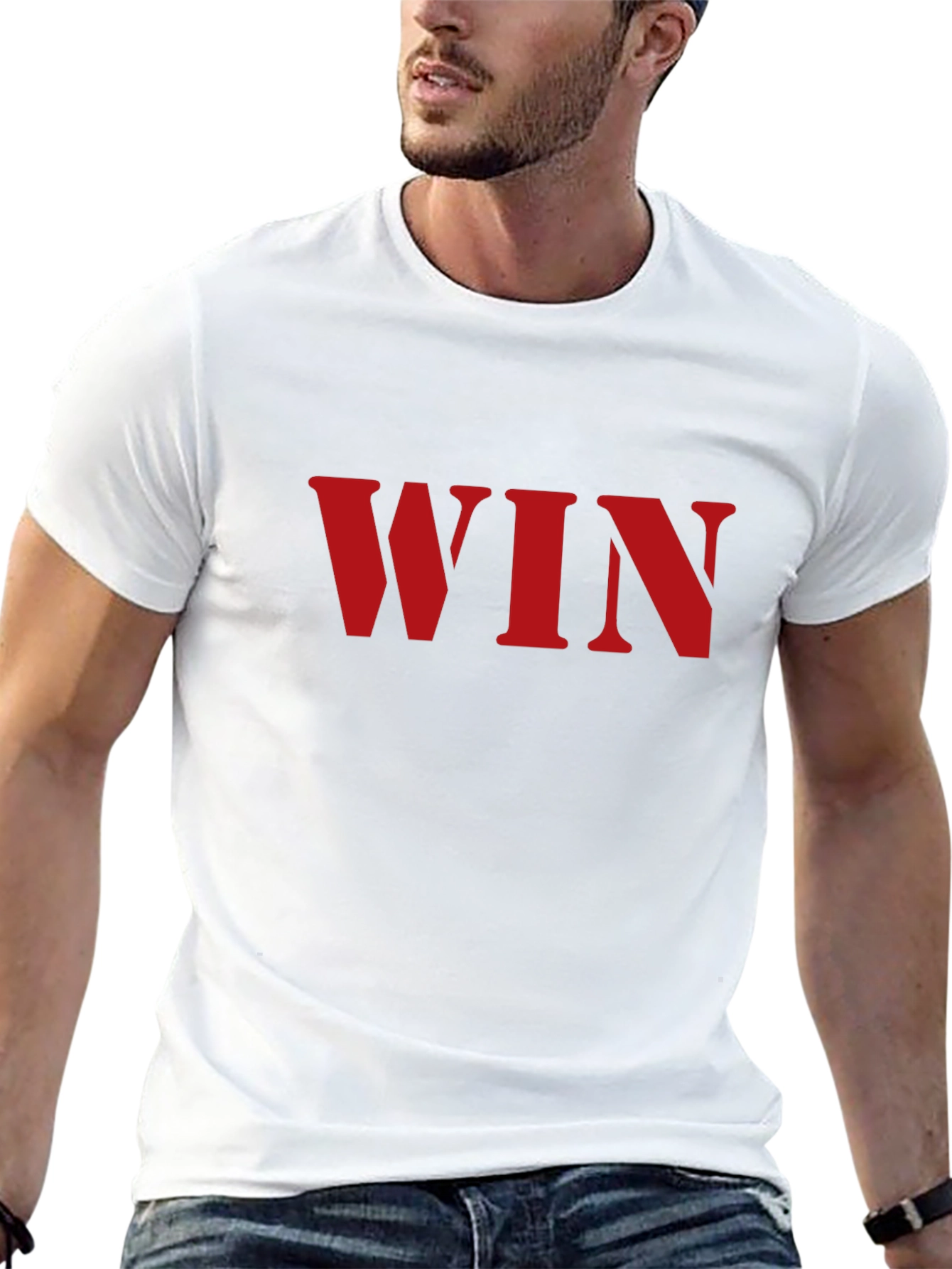 WIN Graphic Black T-Shirt